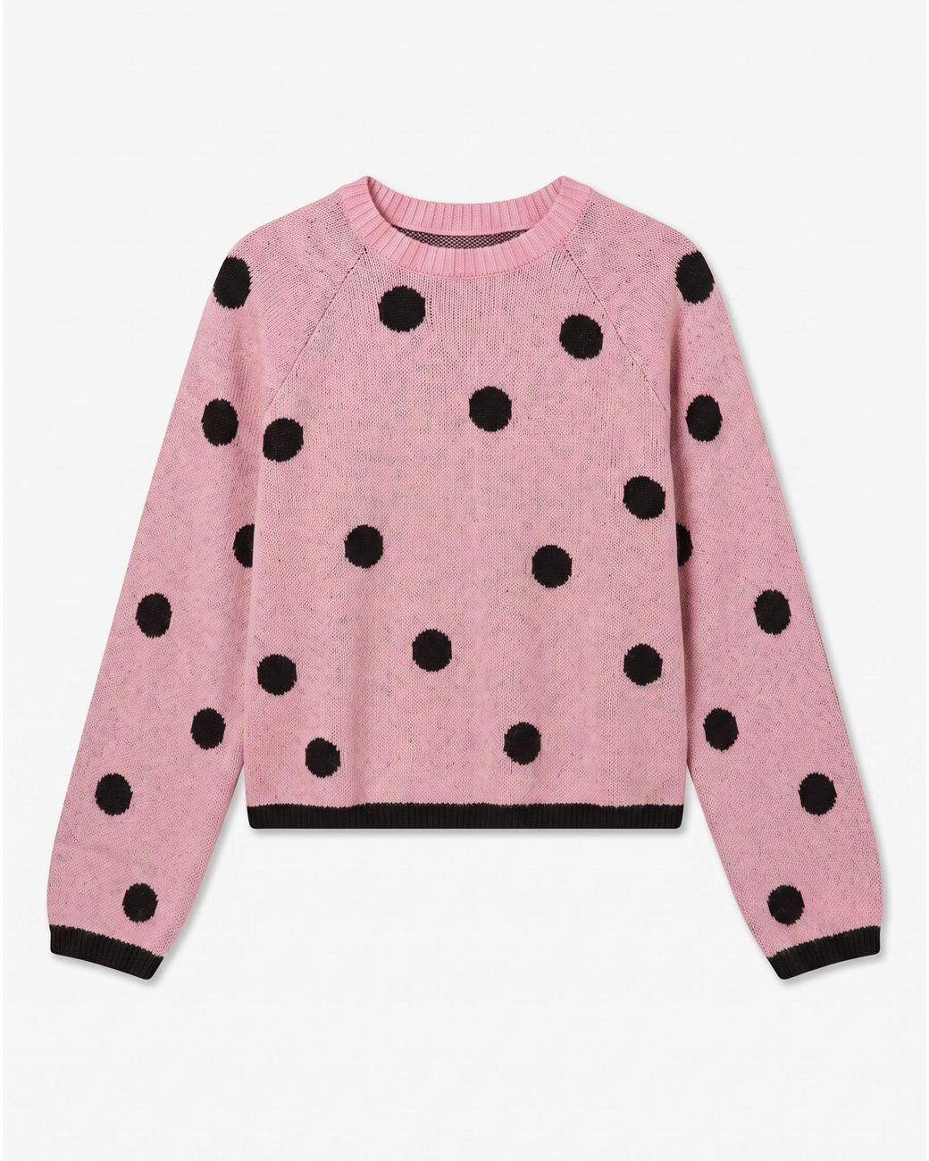 Vero Moda Pink Spot Knit Jumper
