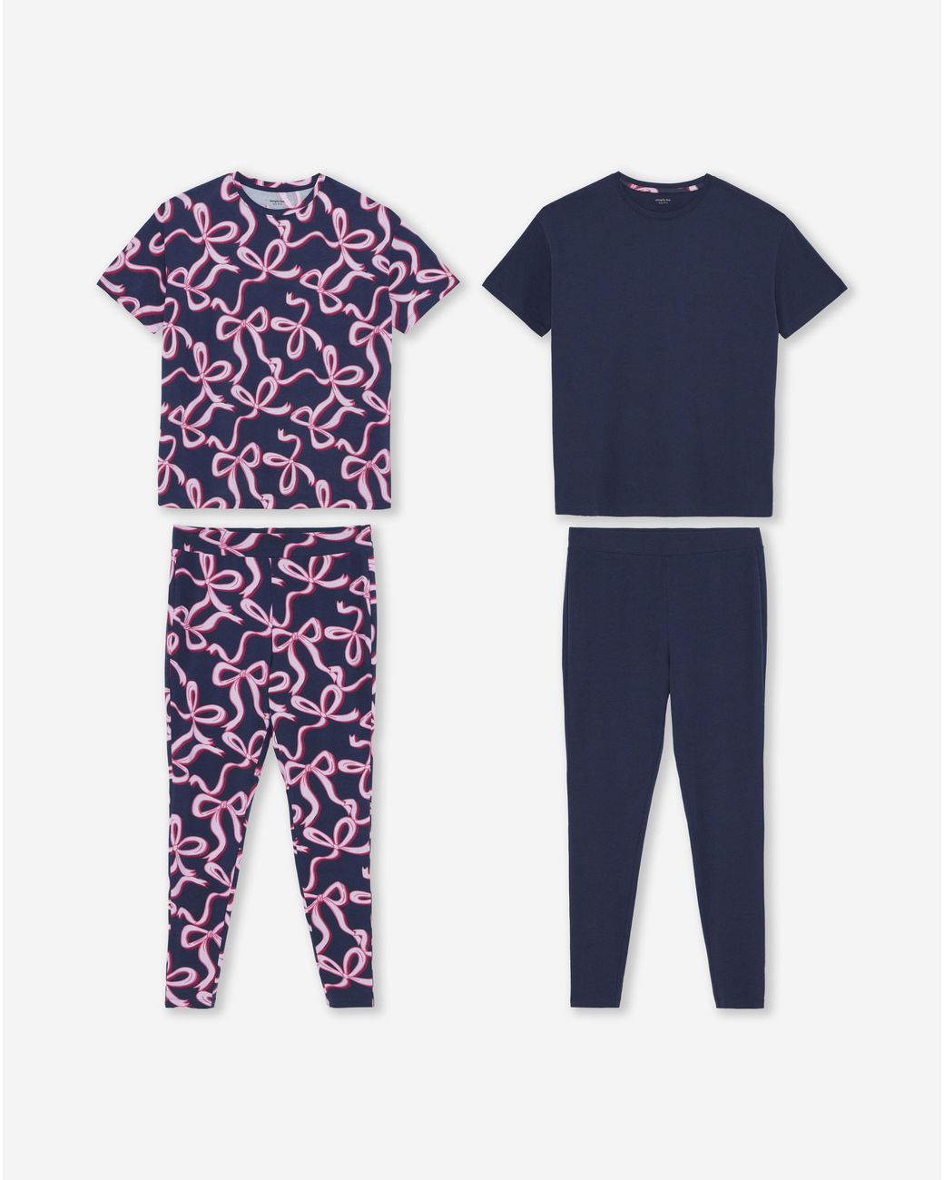 Simply Be Blue Value 2 Pack Legging Pj Set