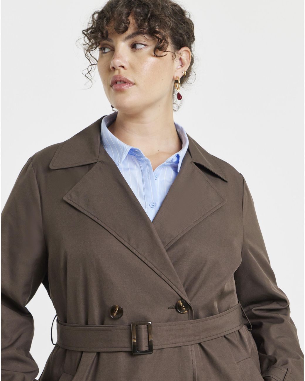 Simply Be Green Essential Trench