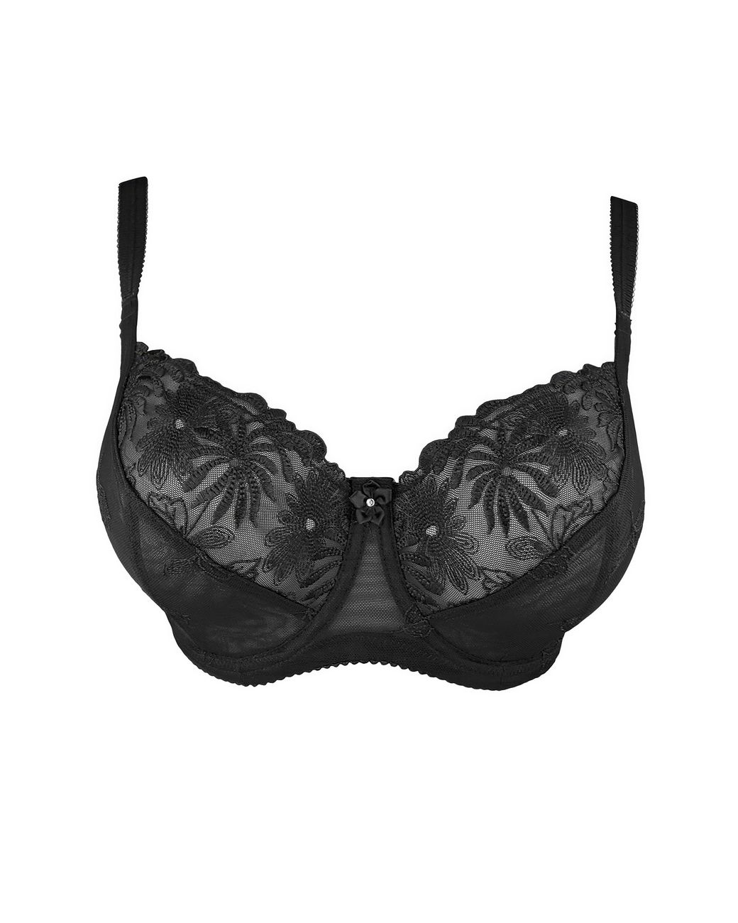 Pour Moi Black St Tropez Full Cup Bra