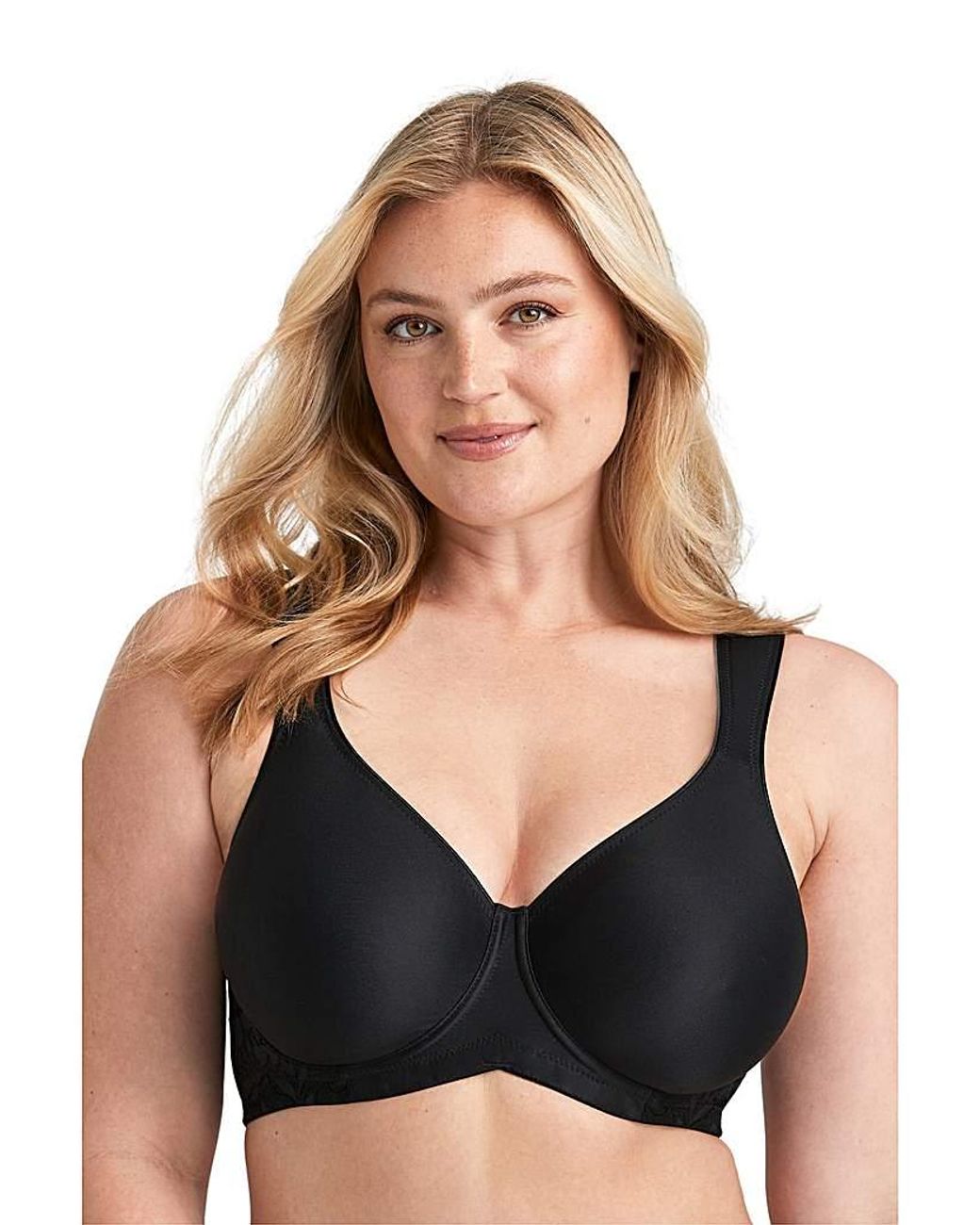 Miss Mary Of Sweden Black Miss Mary Stayfresh Lace Moulded Cup Bra