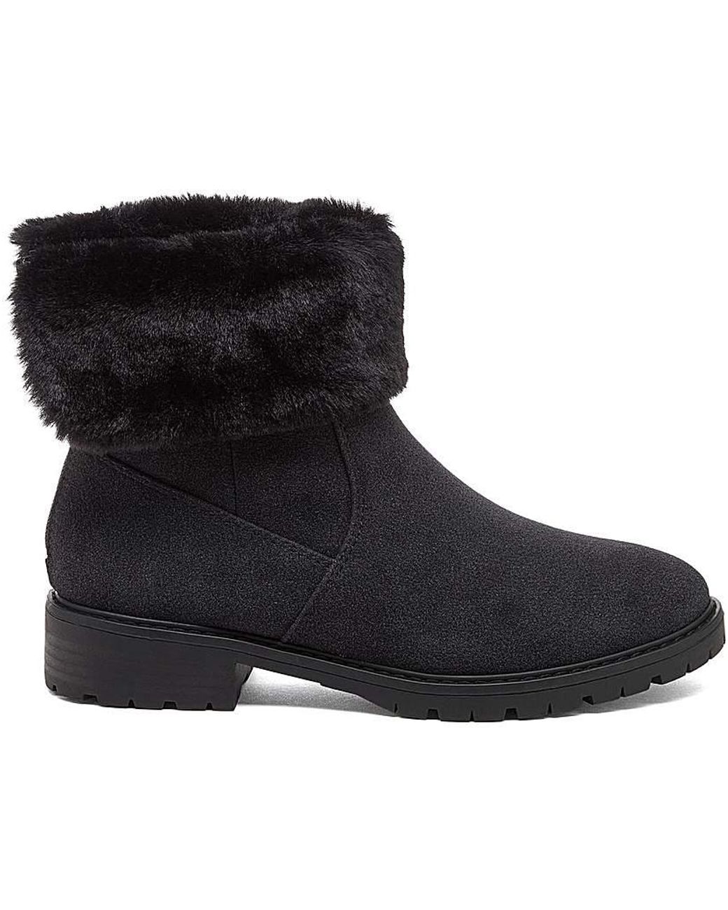 Rocket Dog Black Niche Aurora Mid Boot