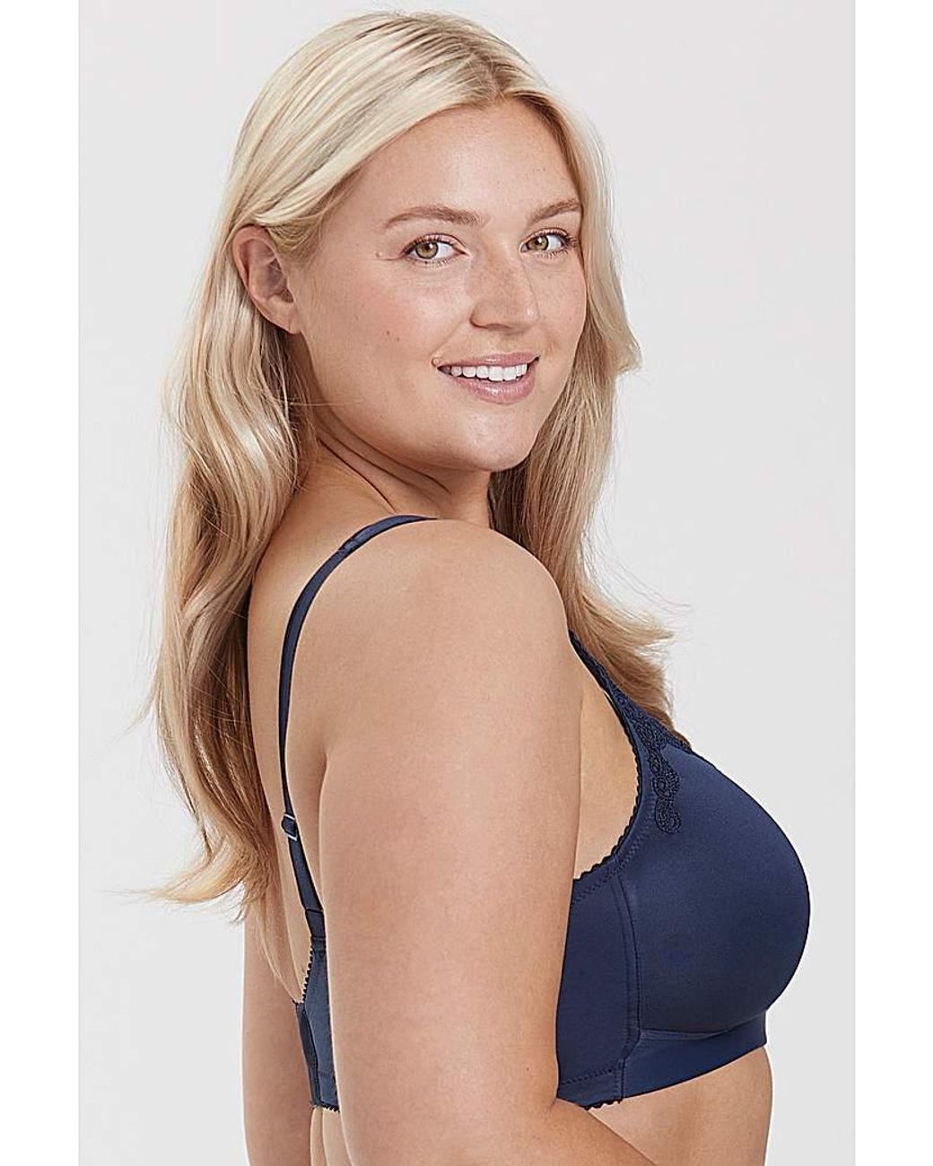 Miss Mary Of Sweden Blue Miss Mary Smoothly Non Wired Bra