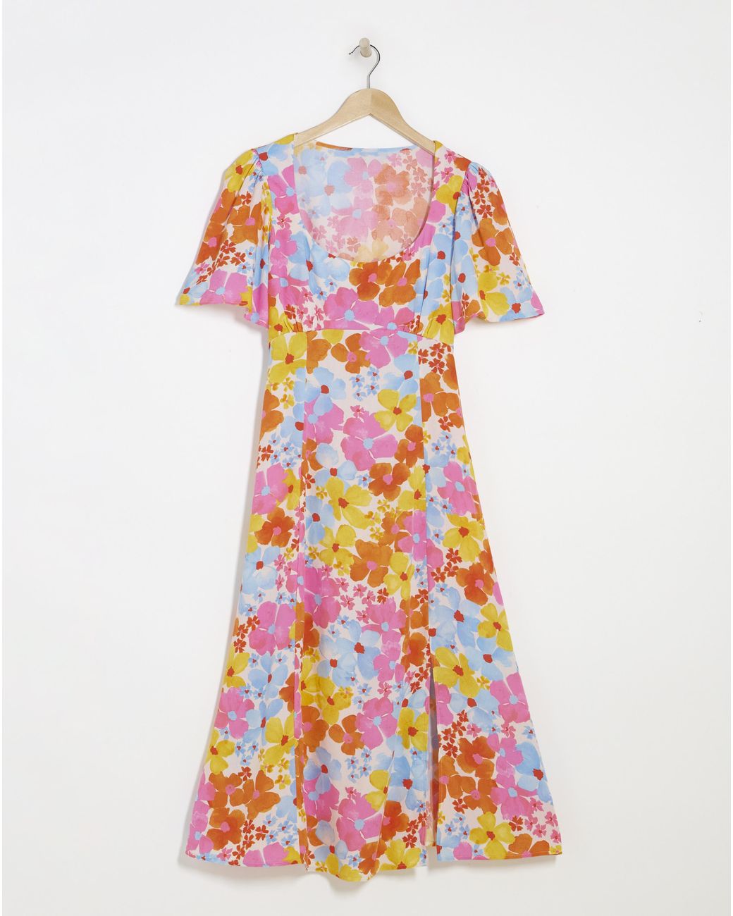 Nobody's Child Red Dee Dee Midi Dress