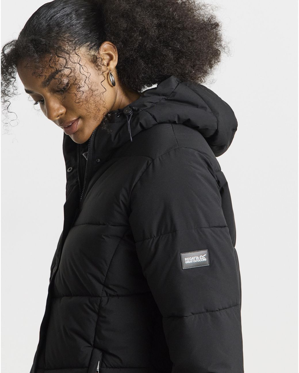 Regatta Black Eloria Coat