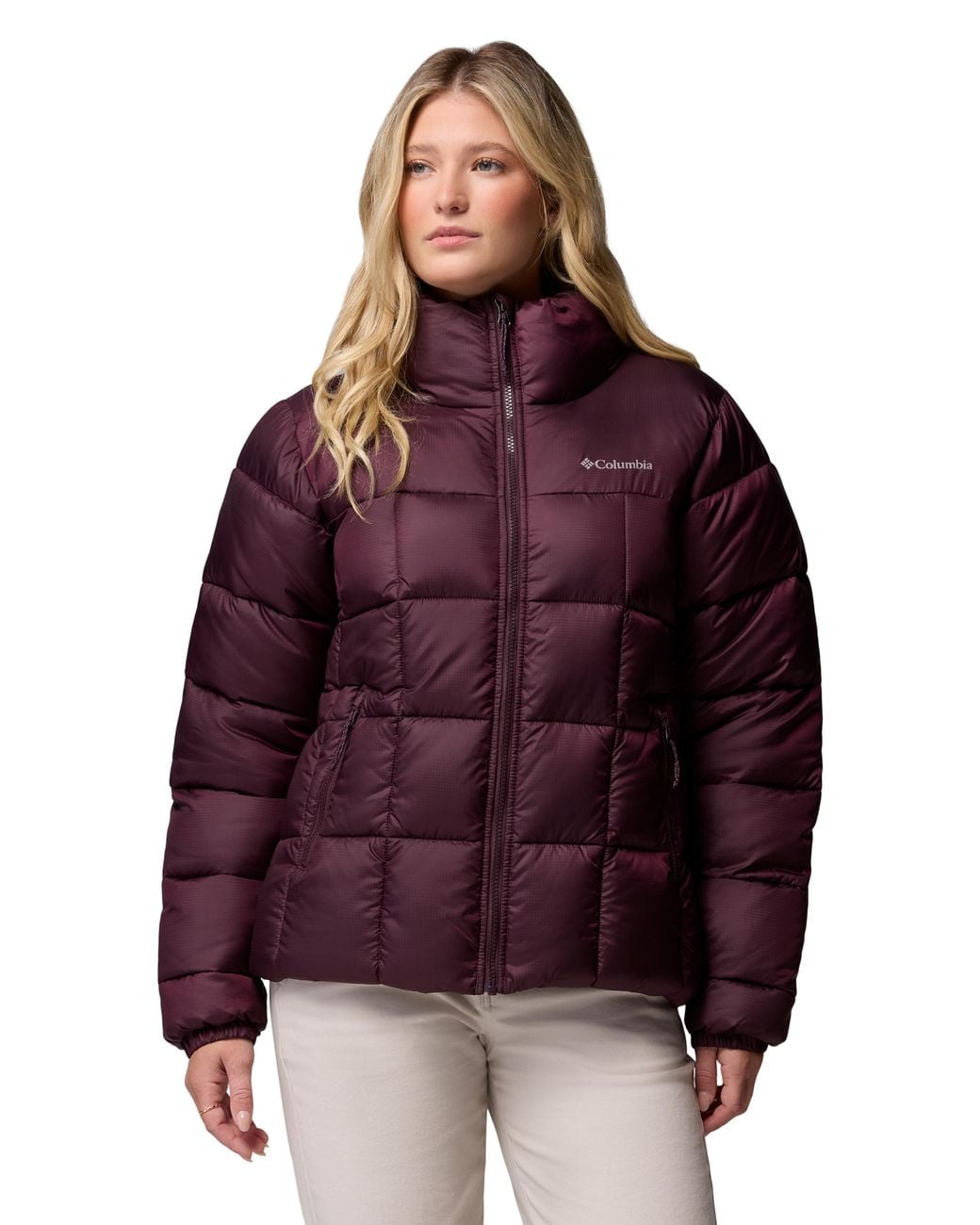 Columbia Purple Columbia Puffect Iii Full Zip Jacket