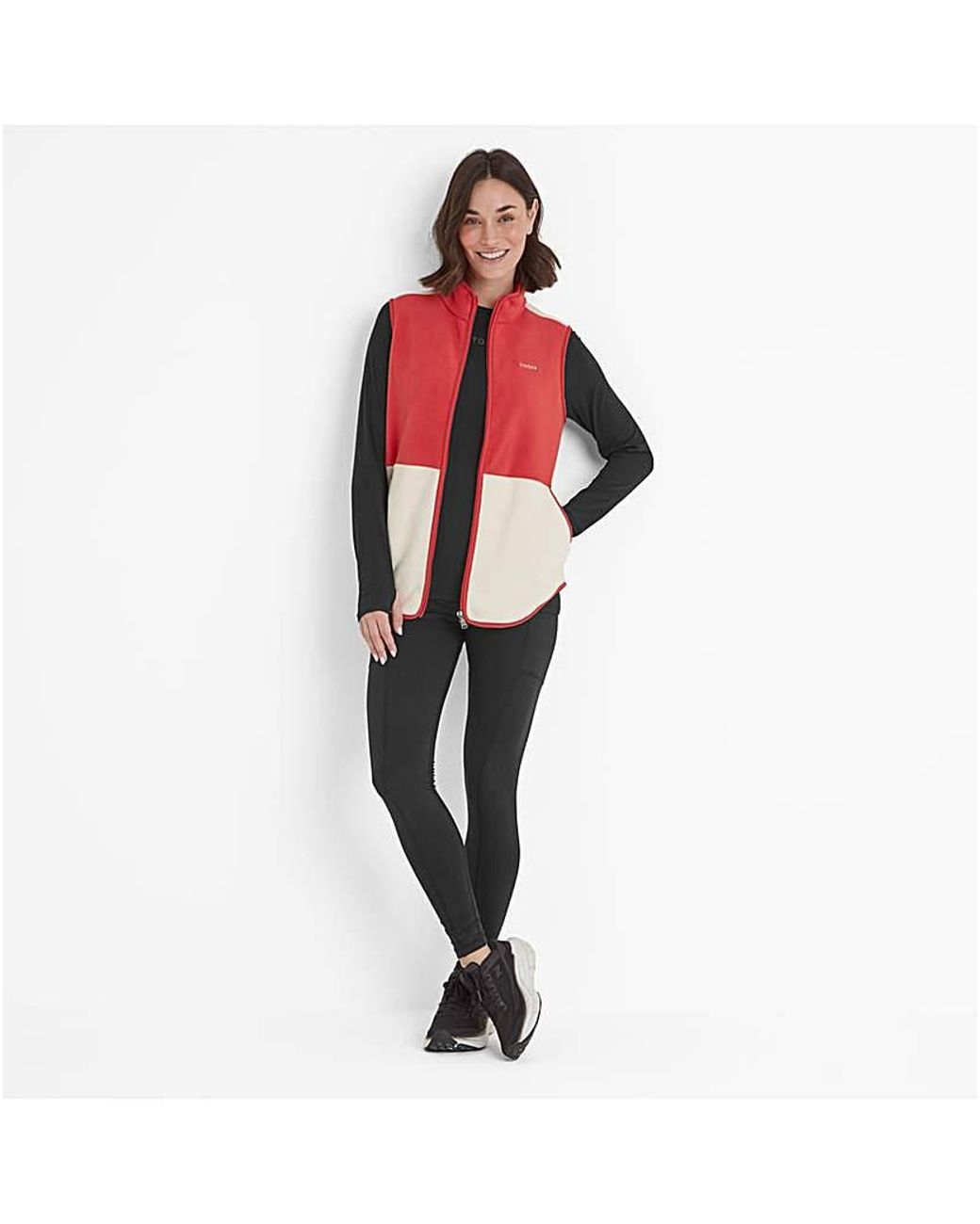 TOG24 Red Tog24 Fordley Gilet Fleece