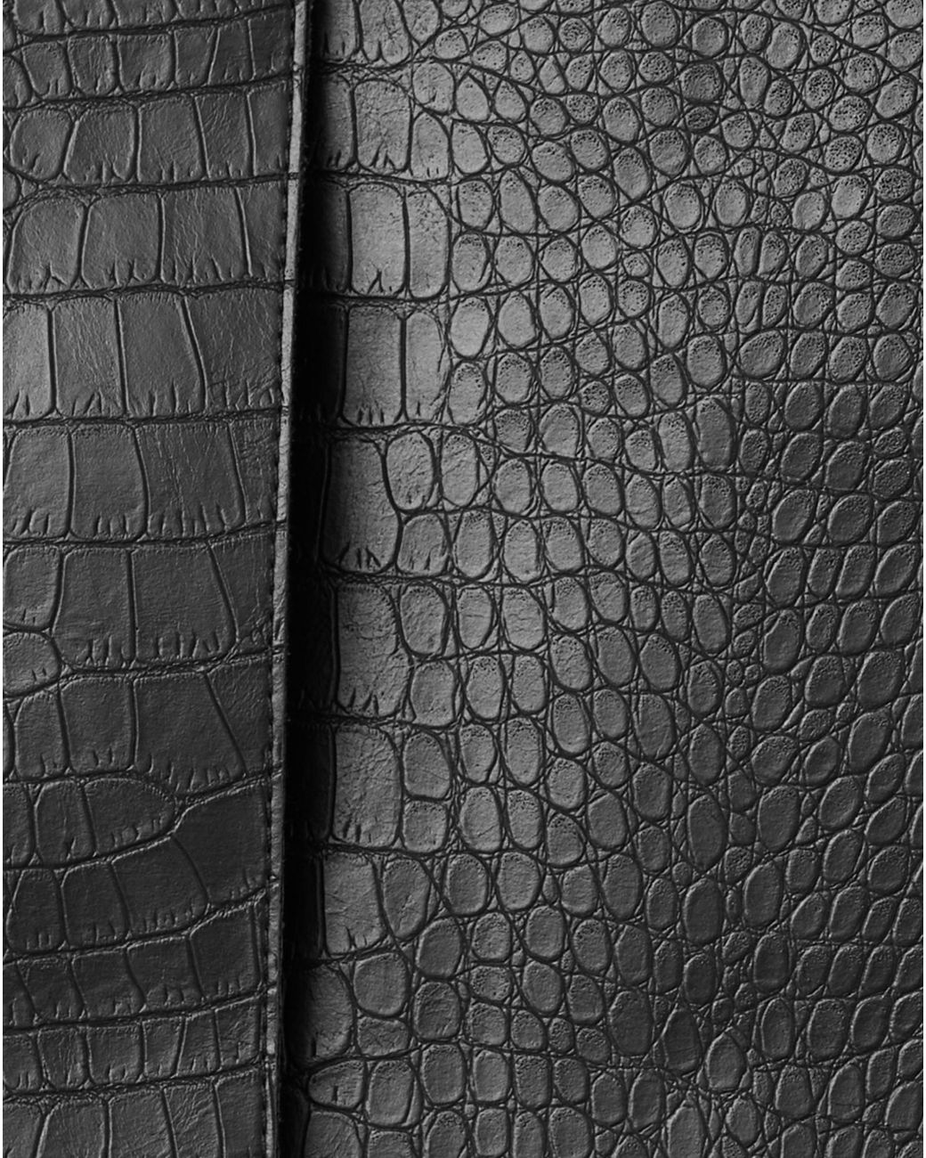 Mango Black Faux Leather Jacket