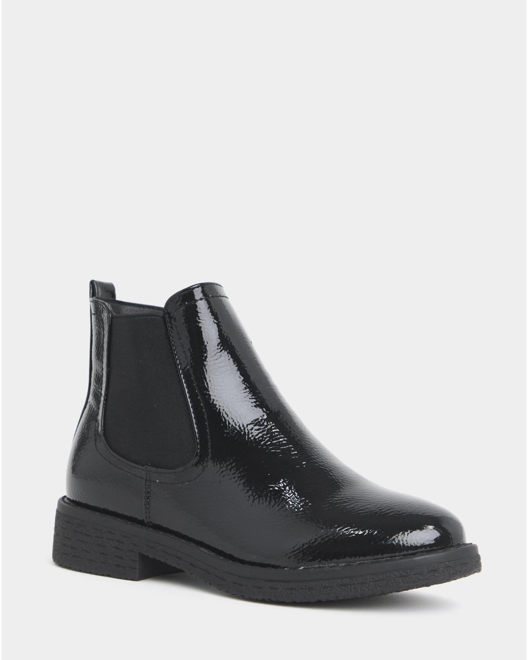 Cushion Walk Black Chelsea Crepe Eee Fit