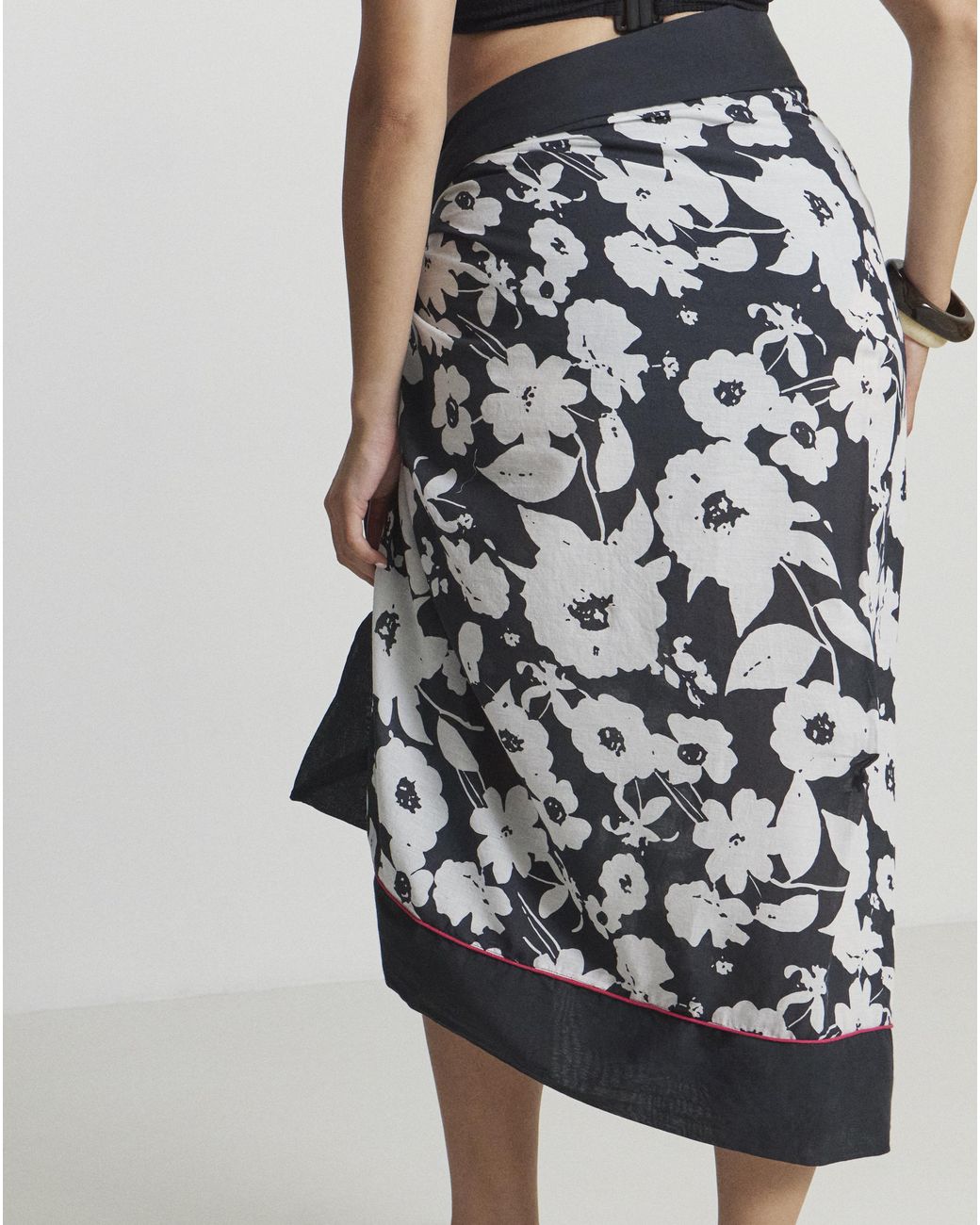 Joe Browns White Mono Print Sarong