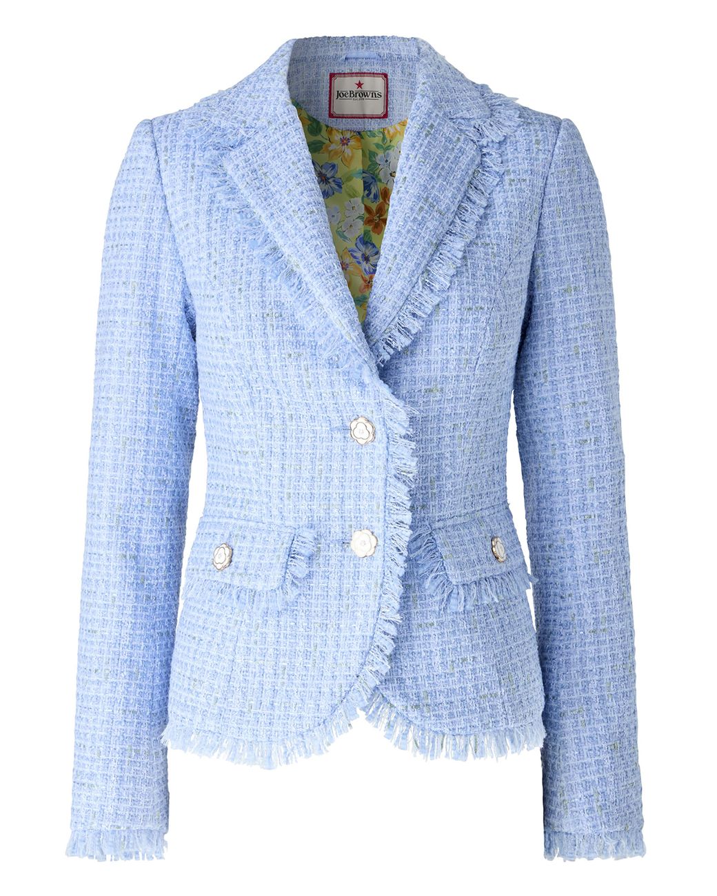 Joe Browns Blue Jb Let's Do Lunch Boucle Jacket