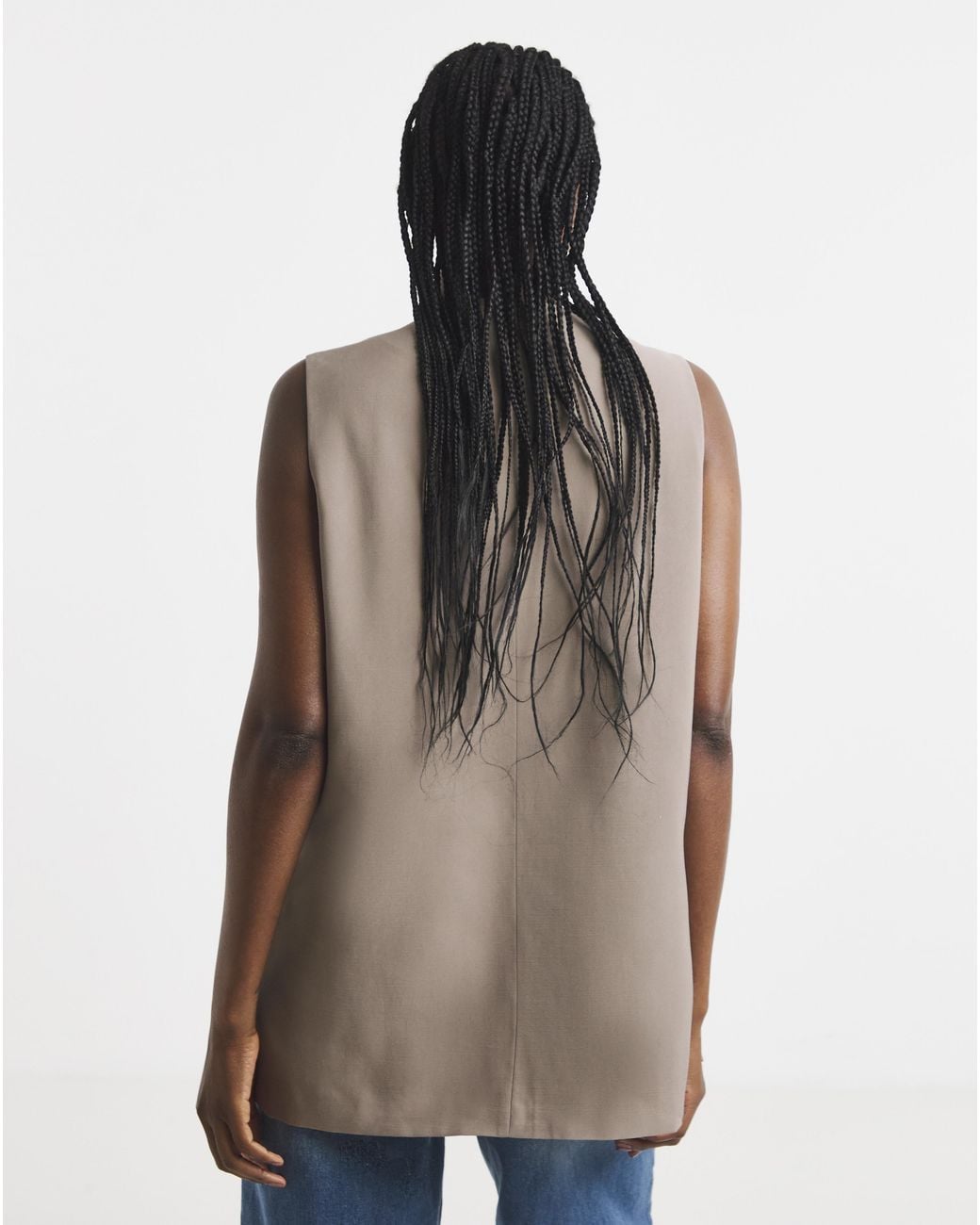 Simply Be Natural Longline Waistcoat