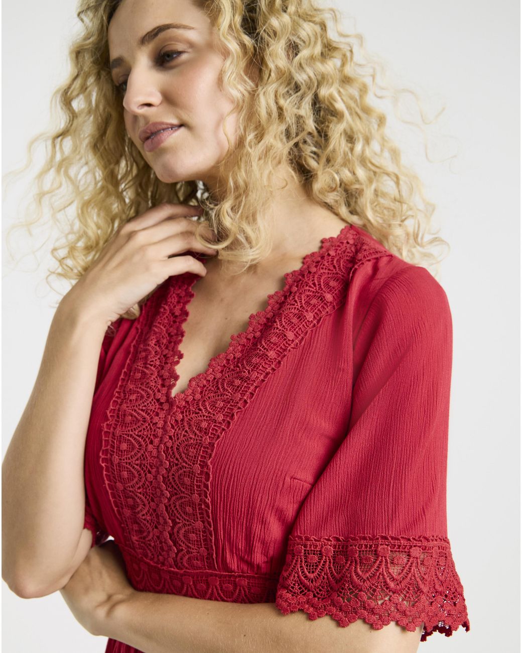 Joe Browns Red Boho Days Dress