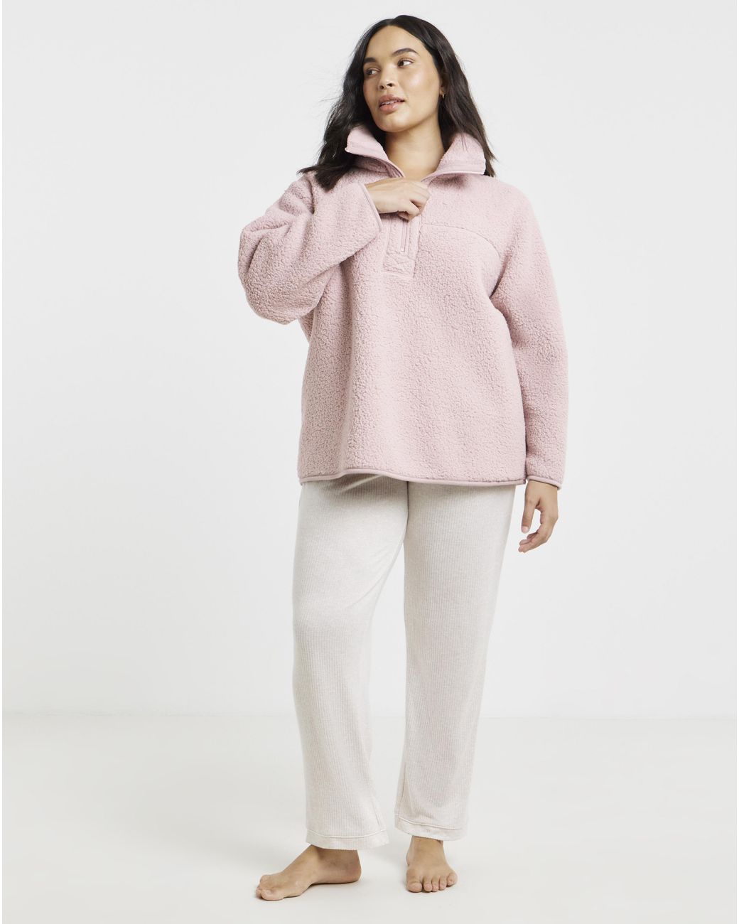 Pretty Secrets Pink Fleece Snuggle Top
