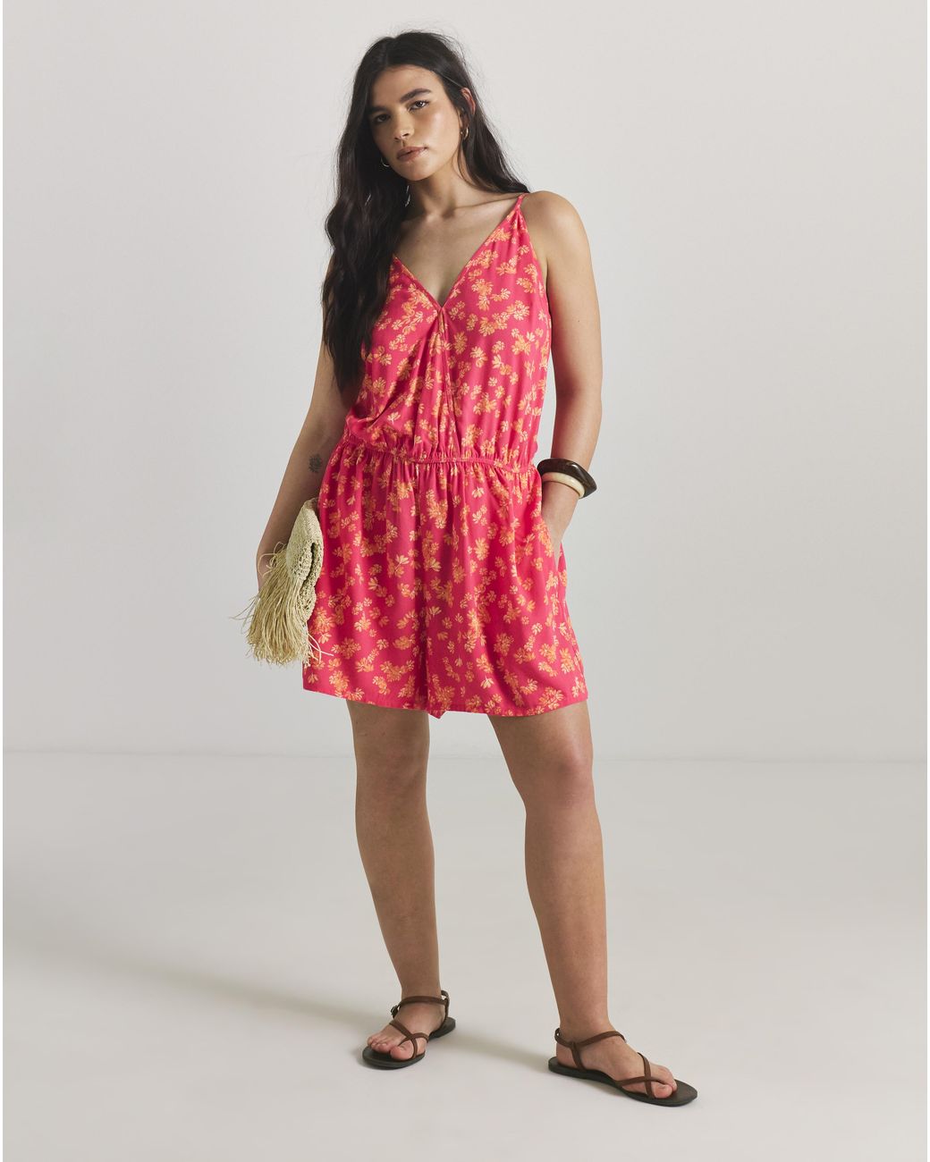 Simply Be Red Value 2 Pack Beach Playsuits