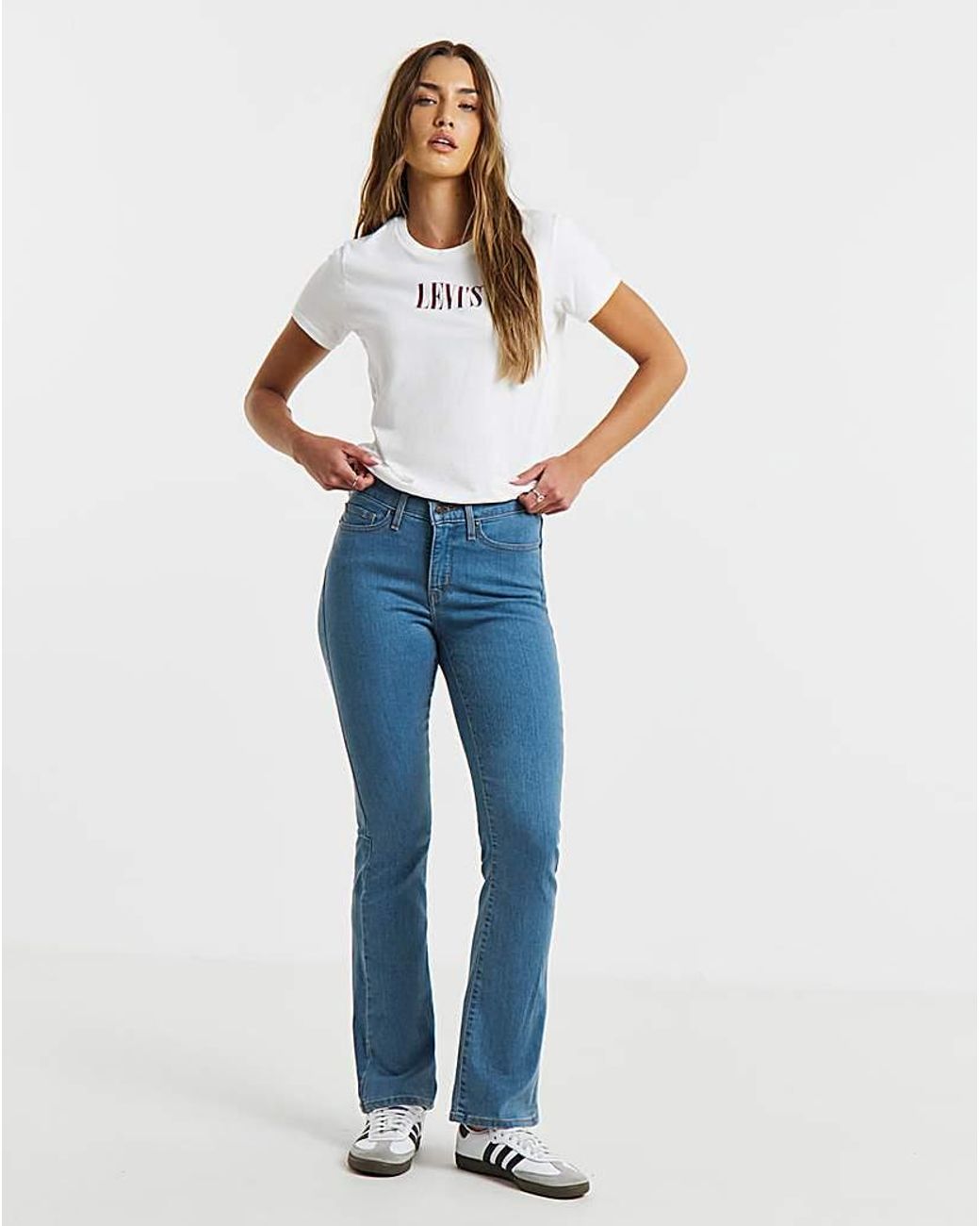 Levi's Blue 315 Shaping Boot Jean