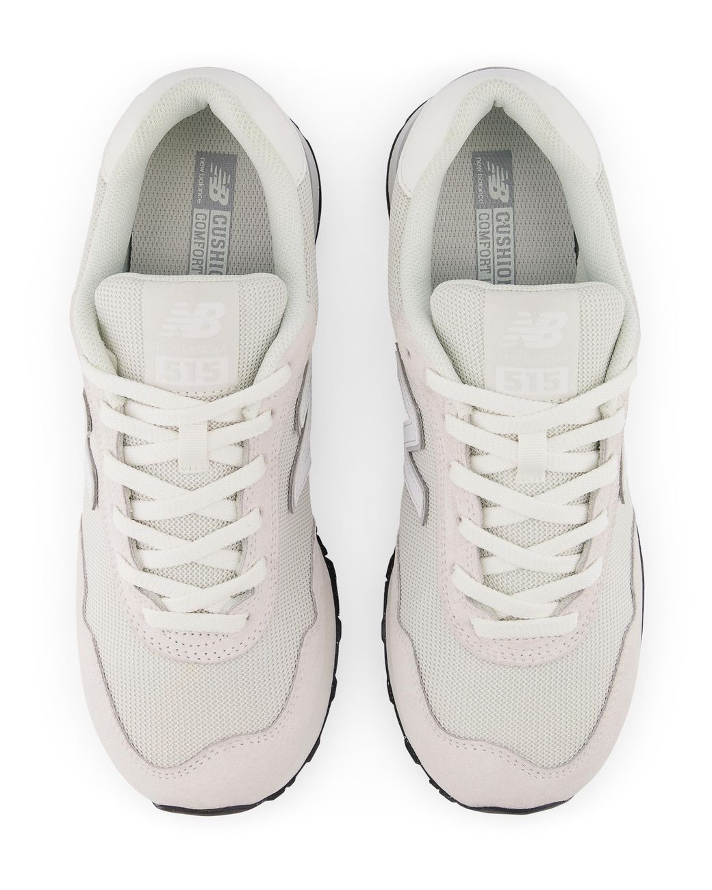 New Balance White 515 Trainers