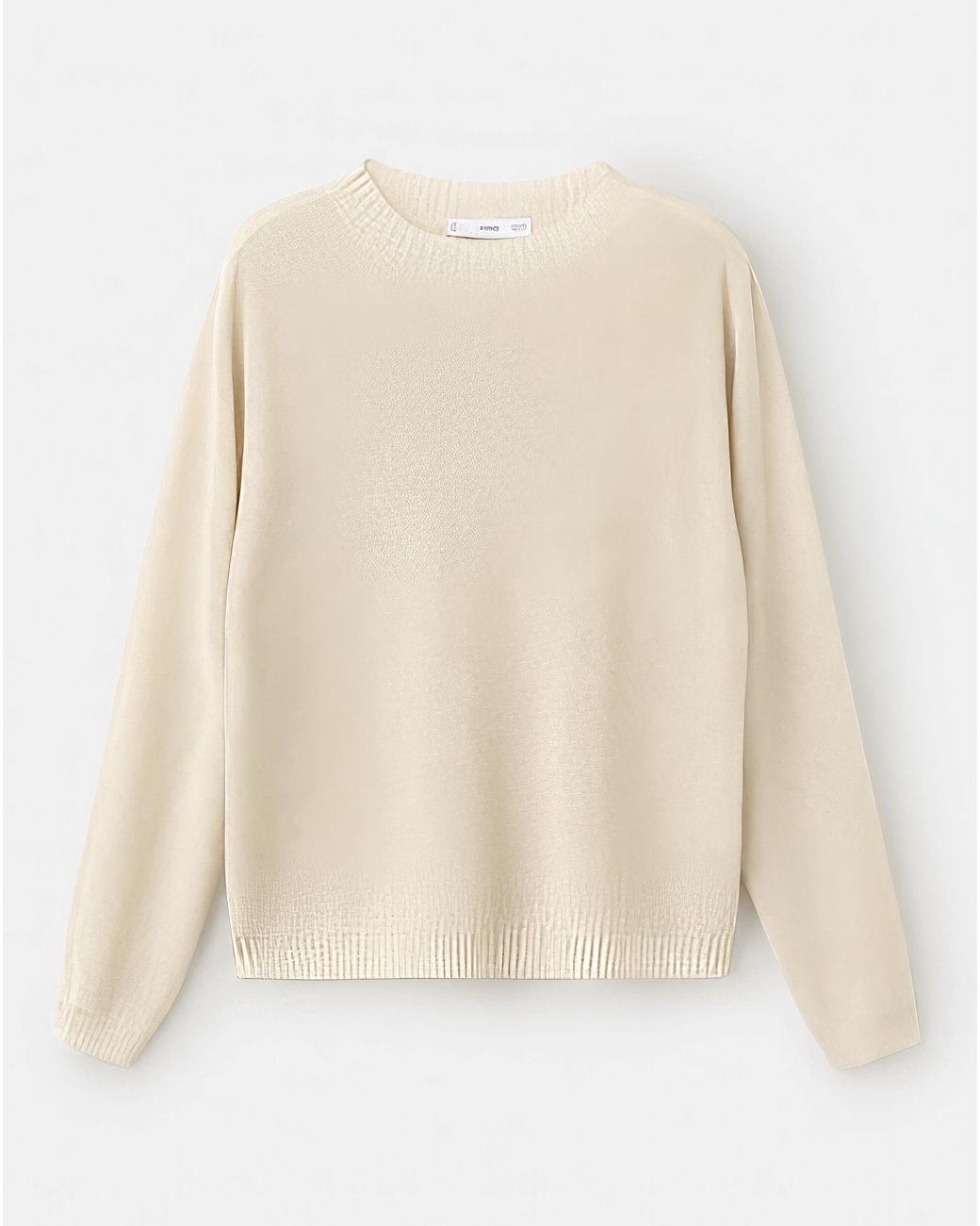 Mango White Jumper