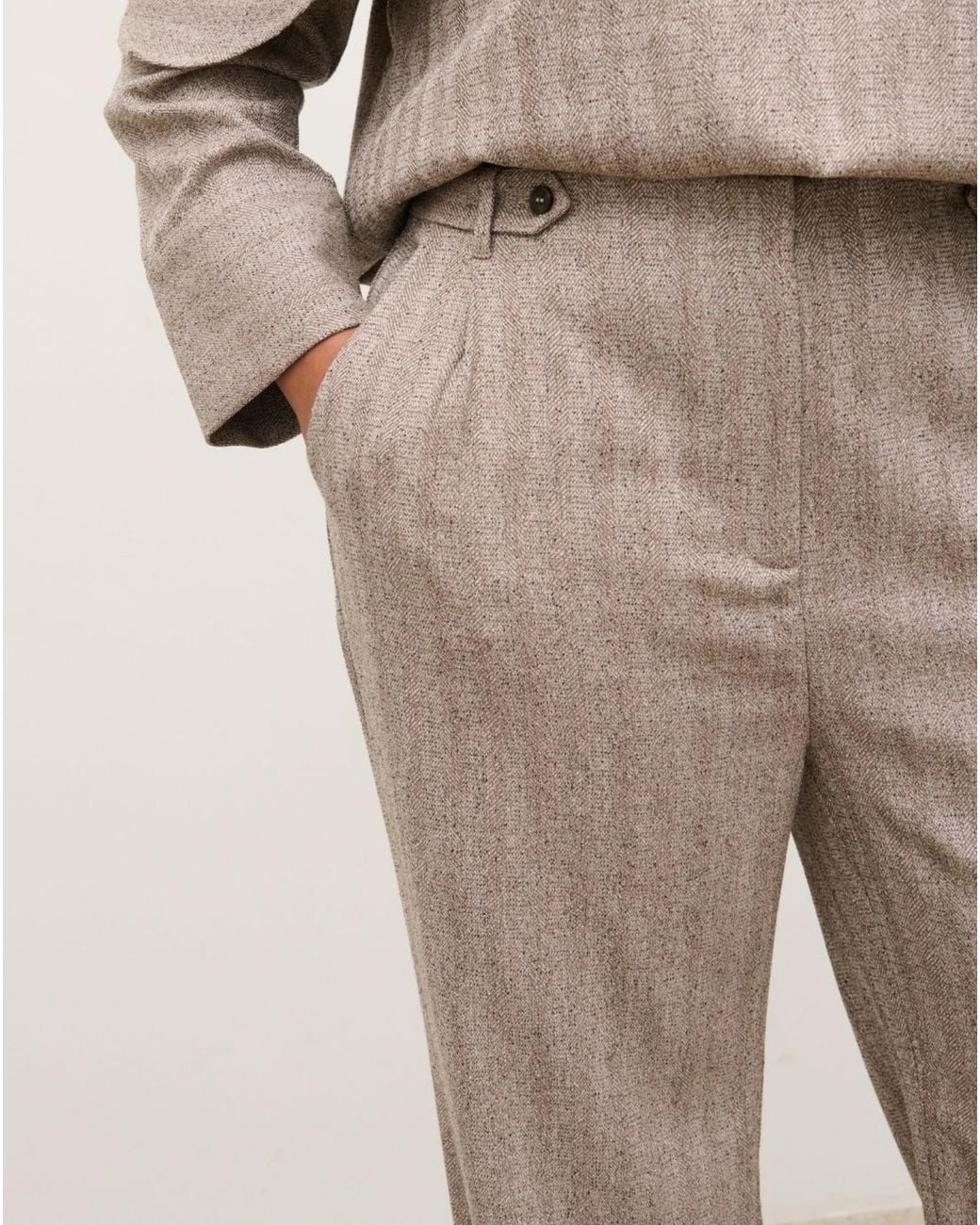 Pretty Lavish Natural Ezra Trouser