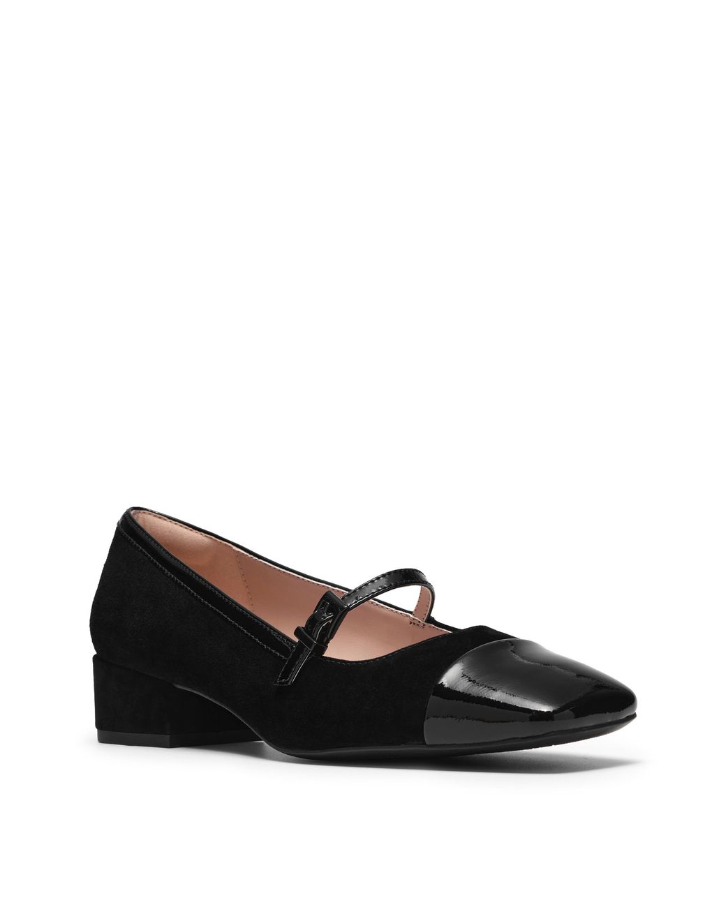 Clarks Black Crista Strap Std