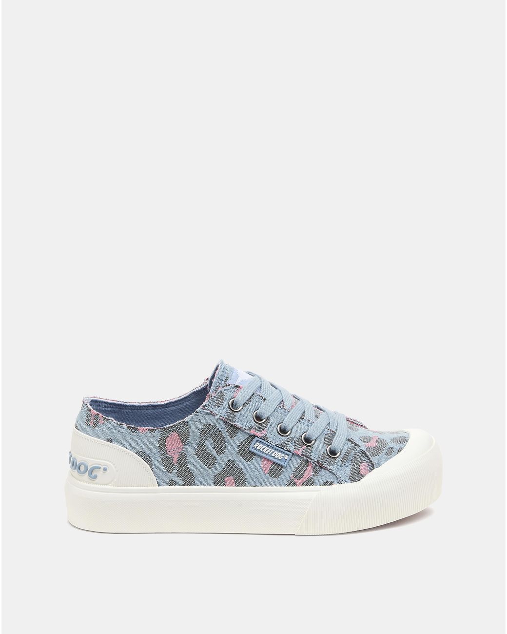Rocket Dog Blue Jazzin Canvas Trainers