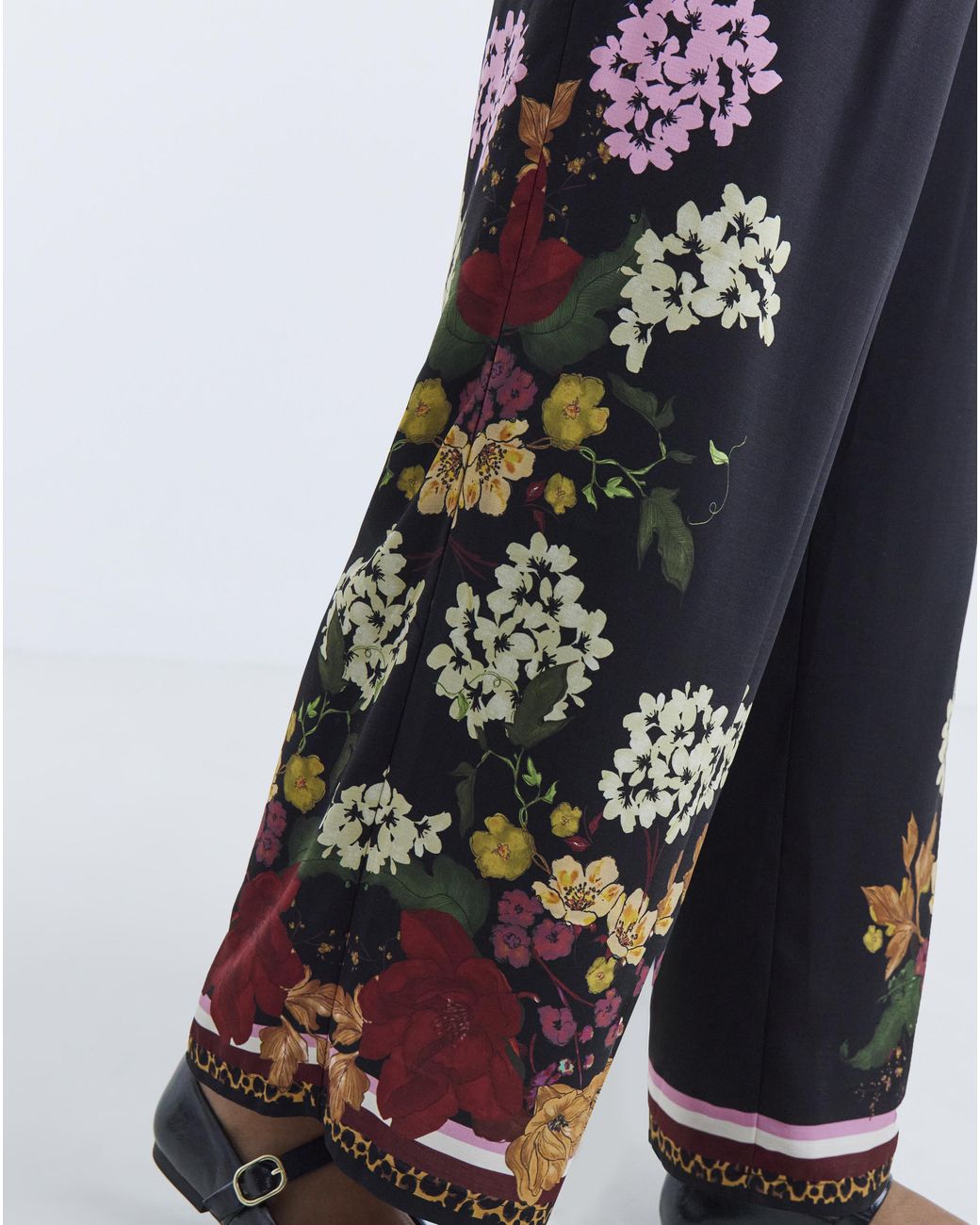 Simply Be Blue Wide Leg Trouser