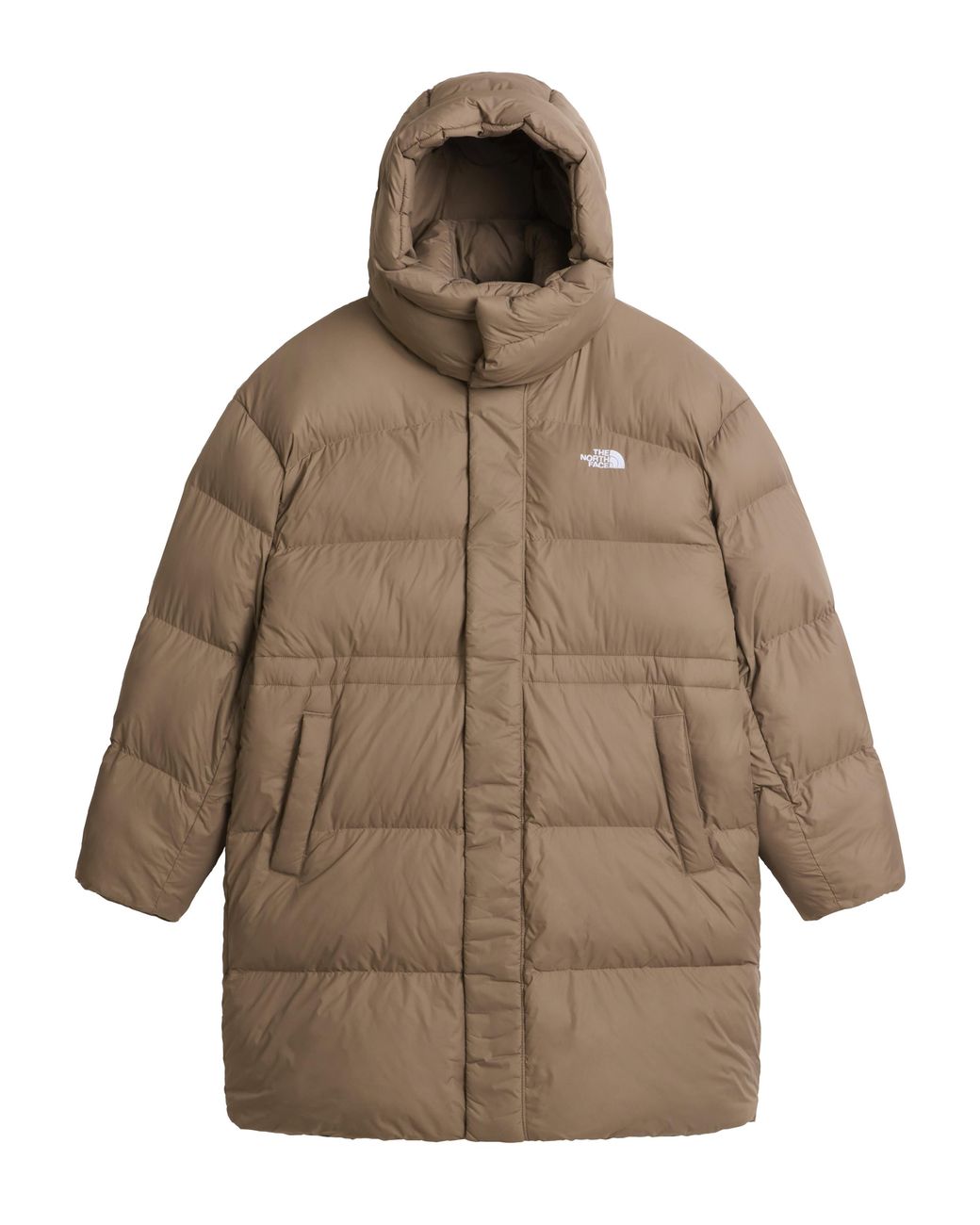 The North Face Brown Puffer Oversized Parka