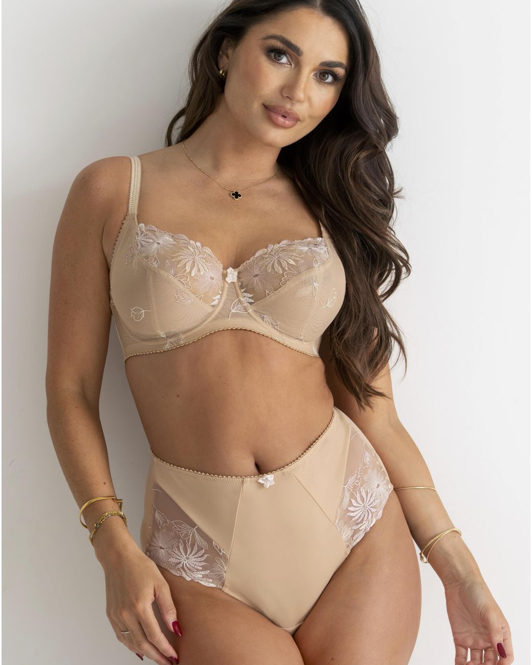 Pour Moi Brown St Tropez Full Cup Bra