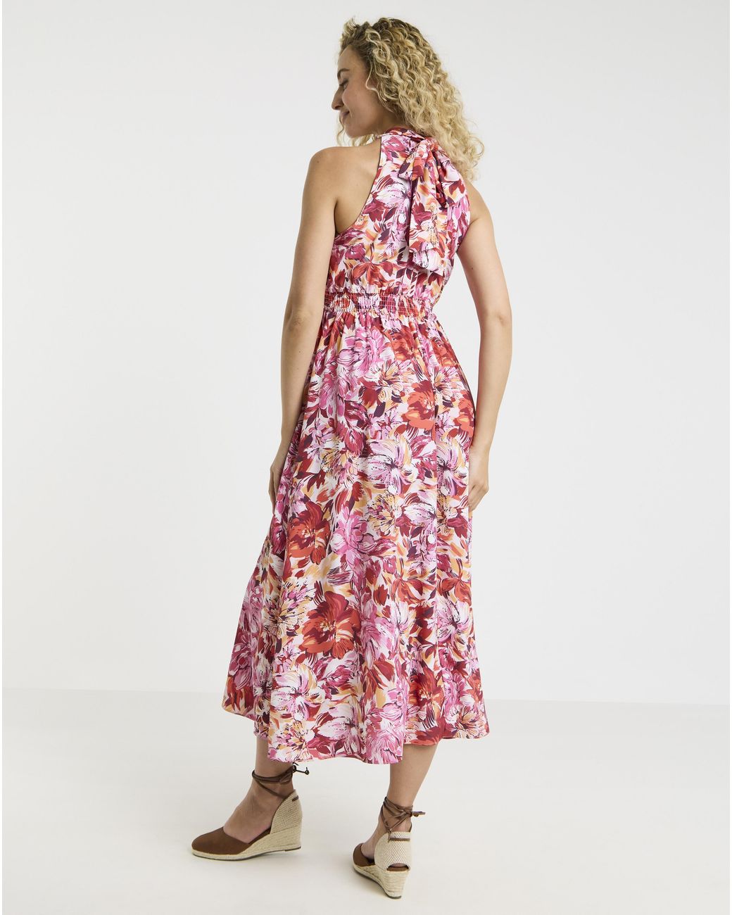 Joe Browns Red Stunning Halter Maxi Dress