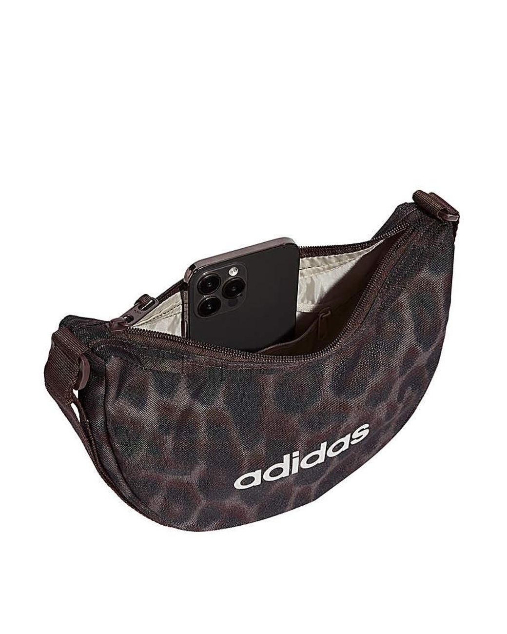 Adidas Black Print Crossbody Bag