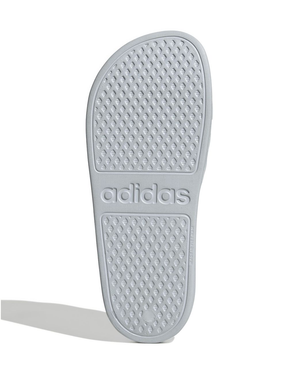 Adidas White Adilette Aqua Slides
