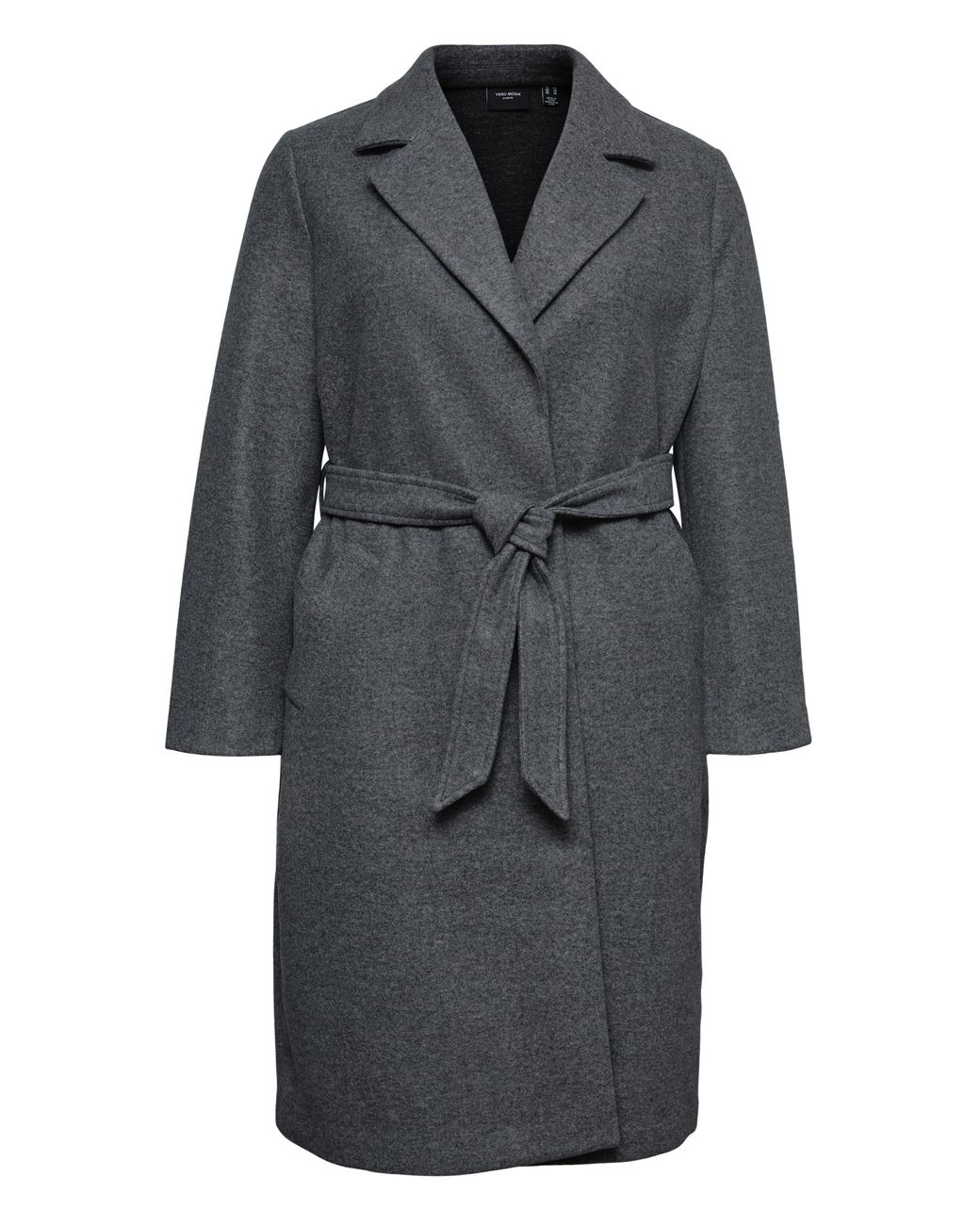 Vero Moda Gray Fortuneaya Long Coat