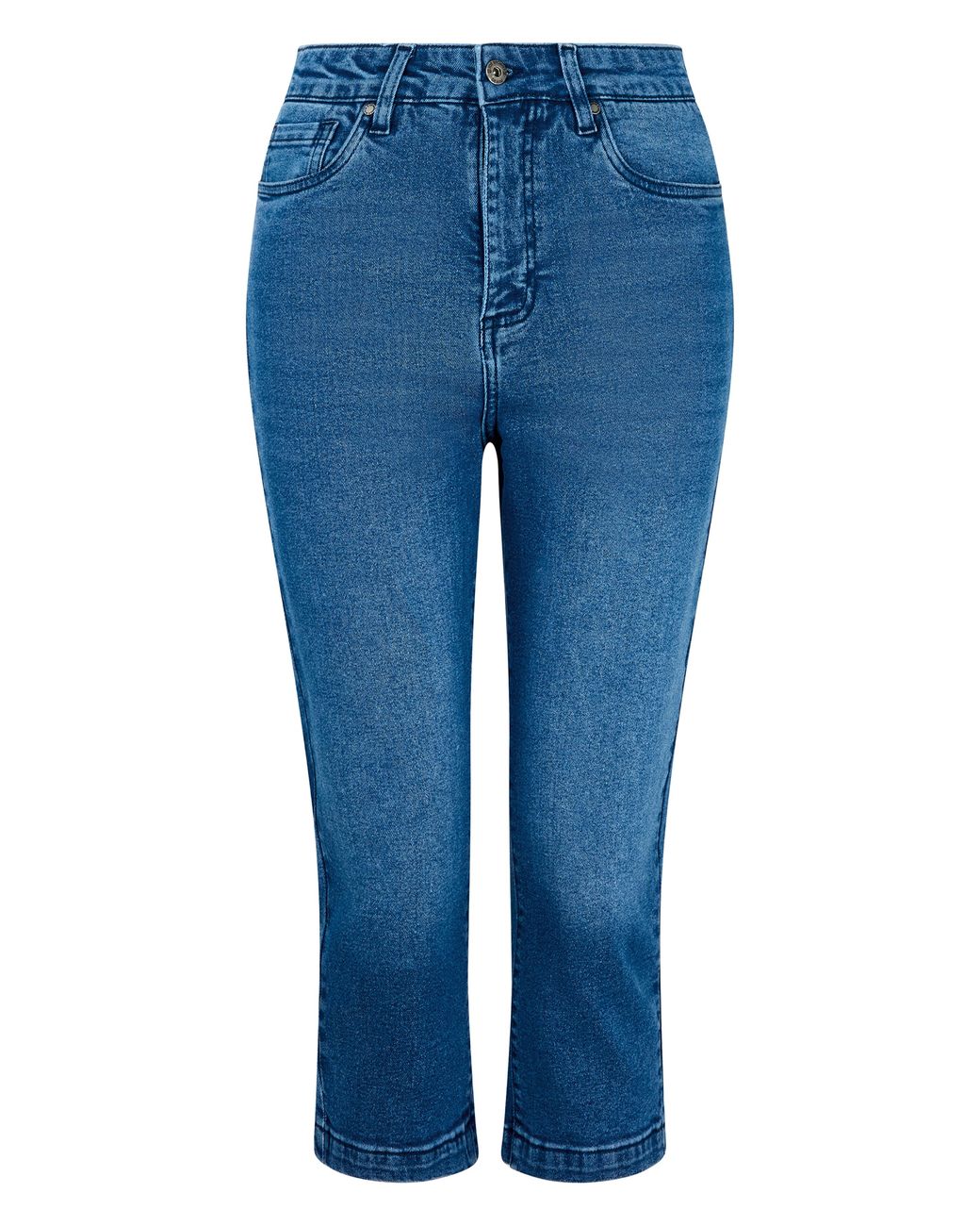 Joe Browns Blue Lexie Denim Capri Pants