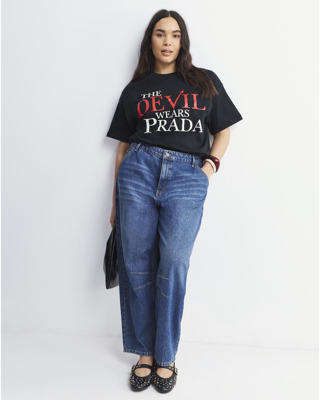 Simply Be Blue The Devil Wears Prada Tee