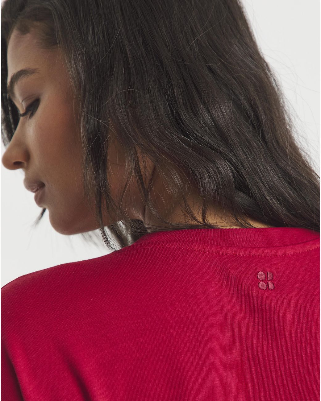Sweaty Betty Red After Class Sweatshirt