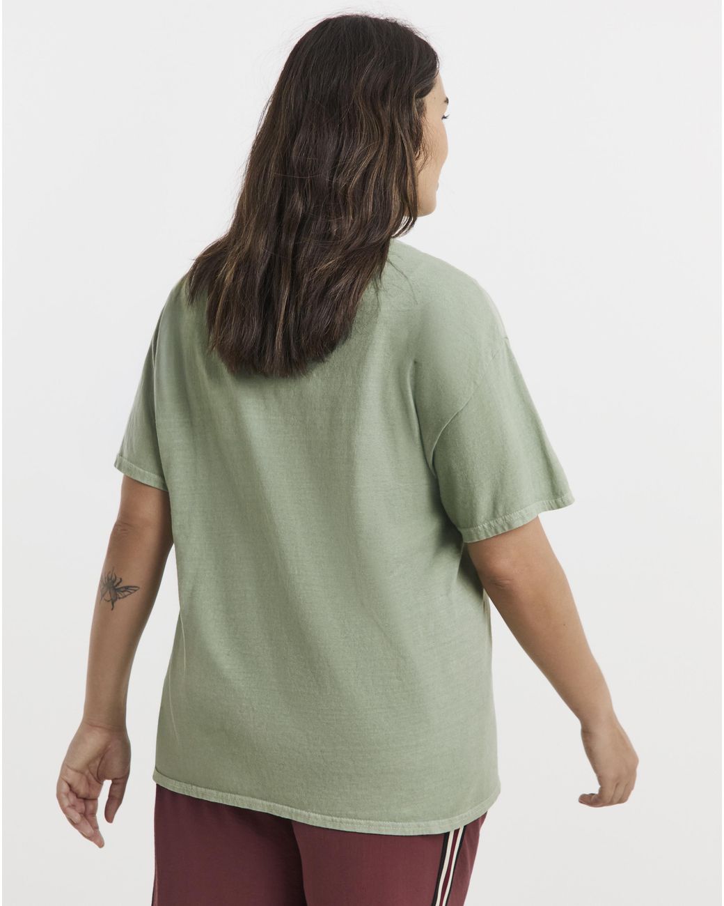 Simply Be Green Beetroot Graphic T-Shirt