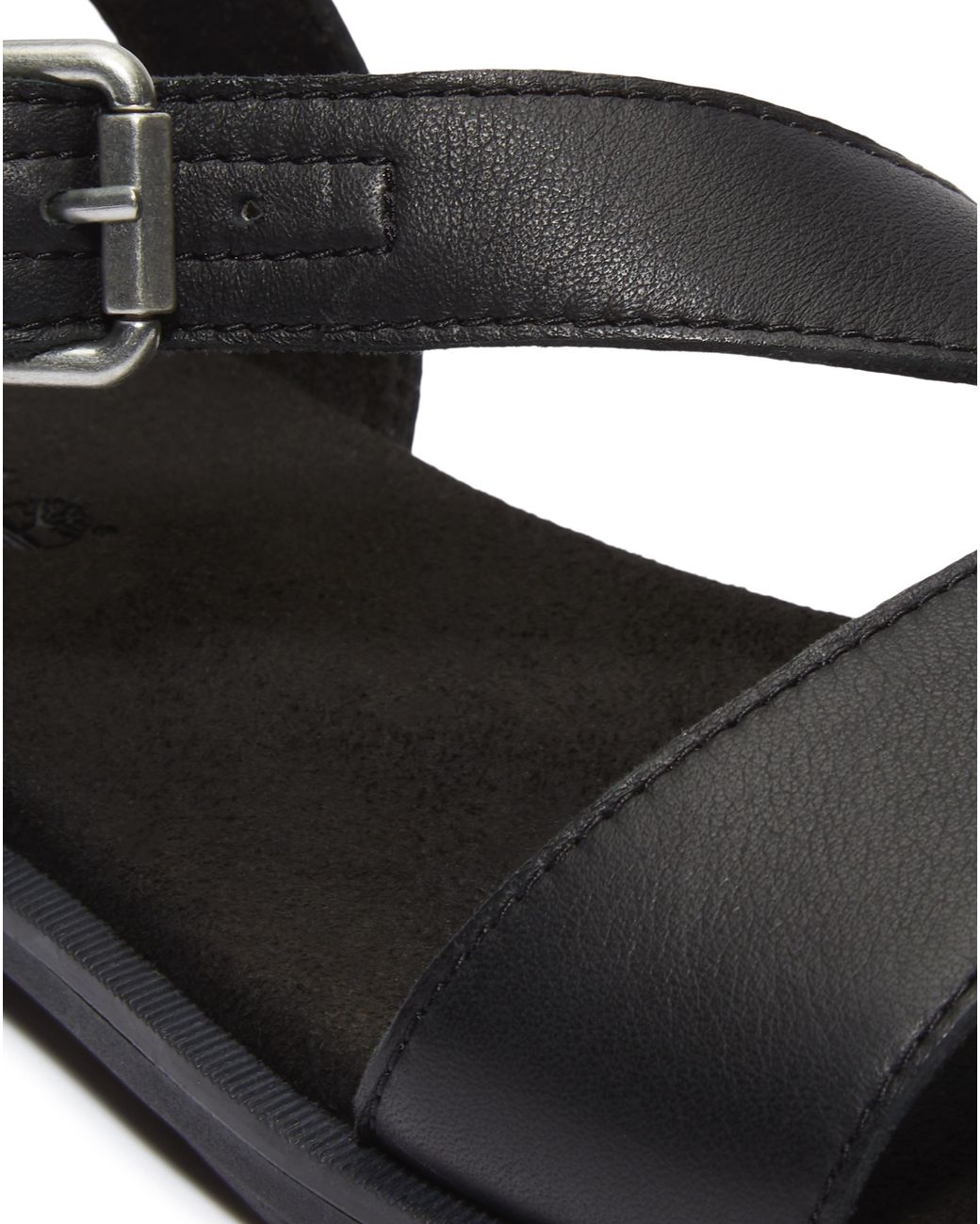 Timberland White Calista Bay Grain Sandals