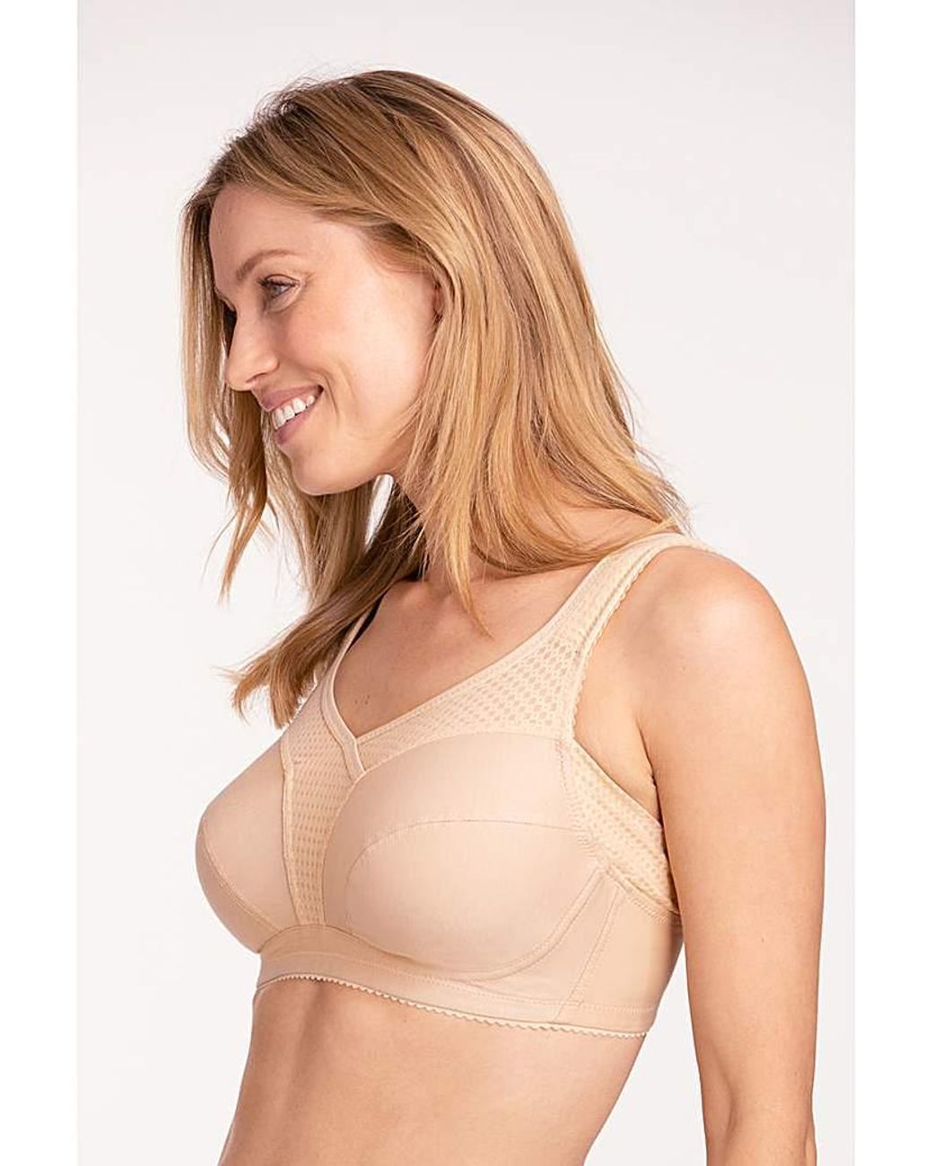 Miss Mary Of Sweden Natural Miss Mary Cotton Fresh Bra