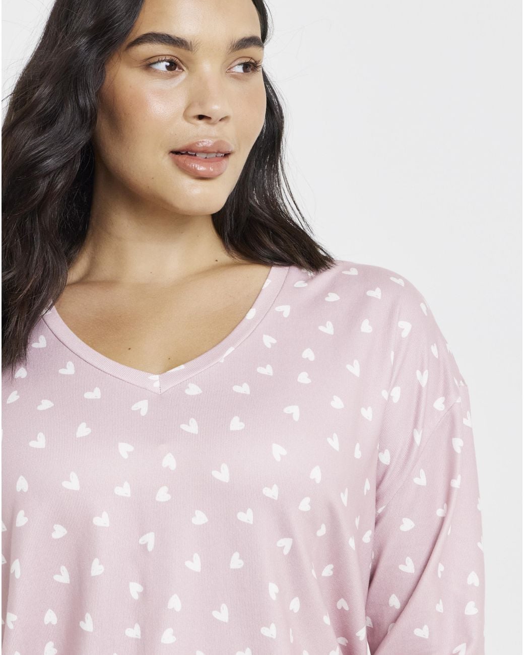 Pretty Secrets Pink Heart Soft Lounge Set
