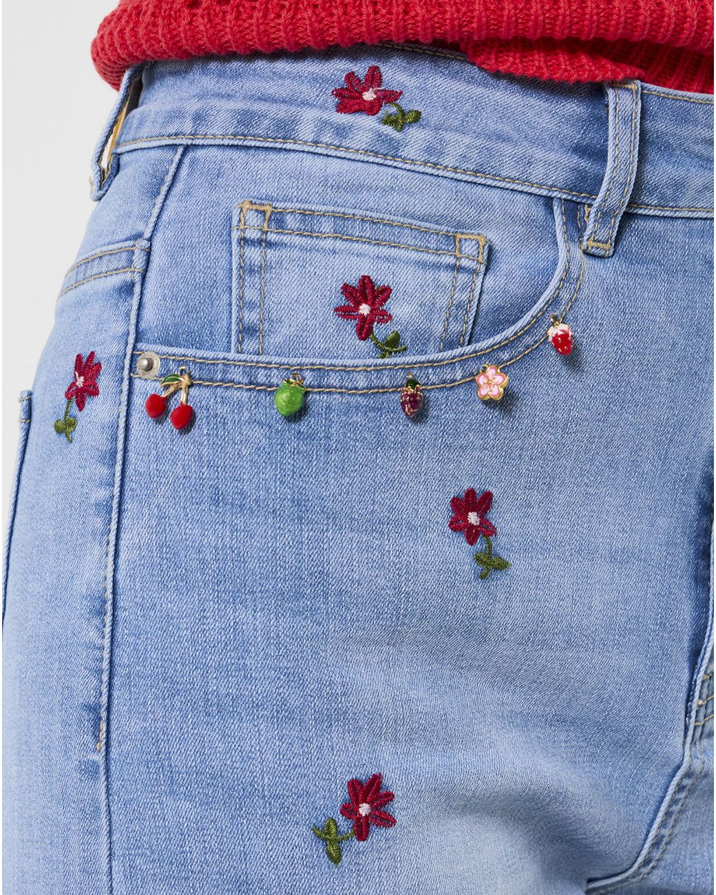 Joe Browns Blue Amelia Embroidered Jeans
