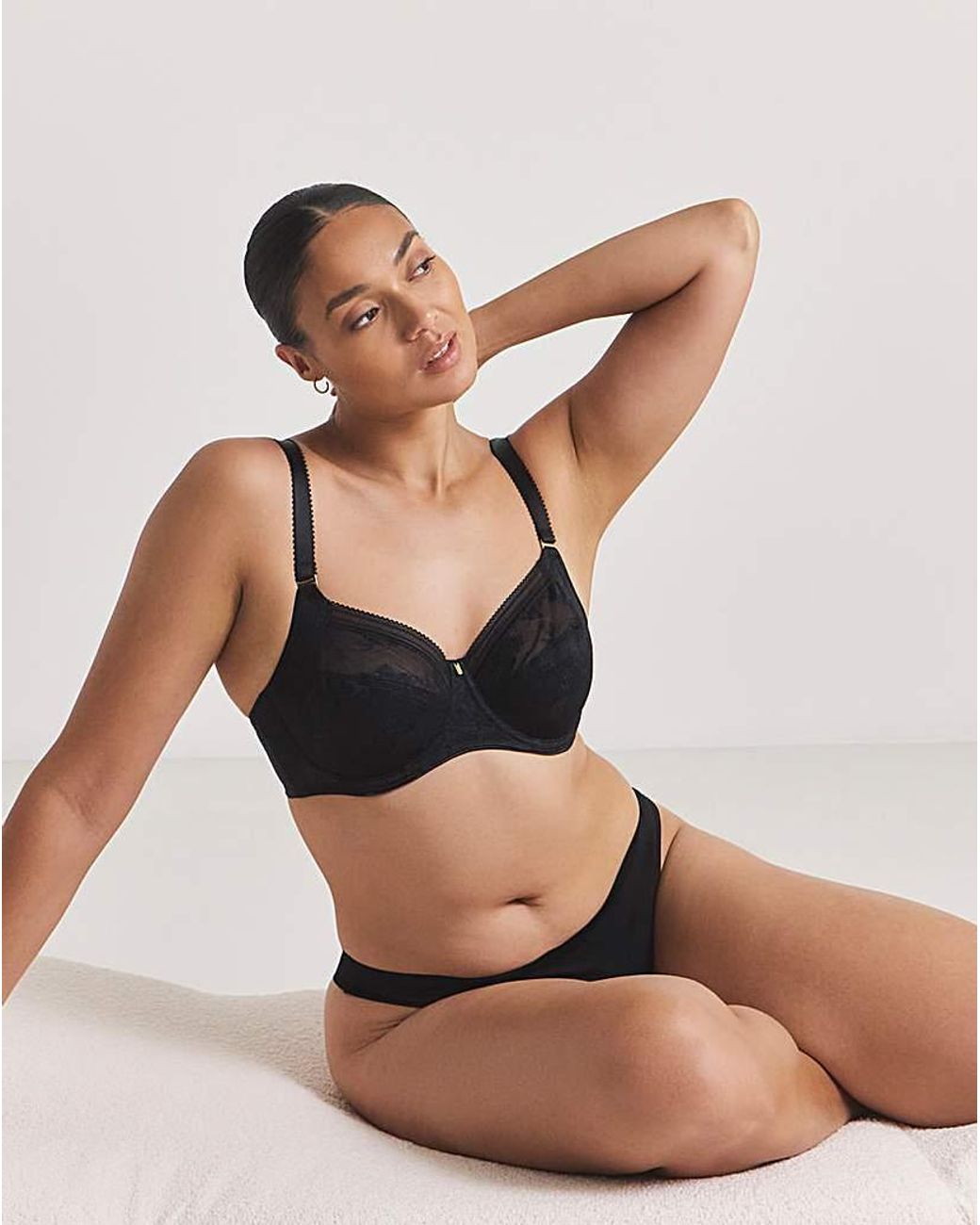 Fantasie Black Fusion Lace Full Cup Bra
