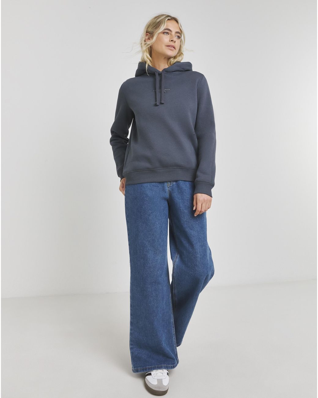 Calvin Klein Blue Calvin Klein Jeans Monologo Hoodie