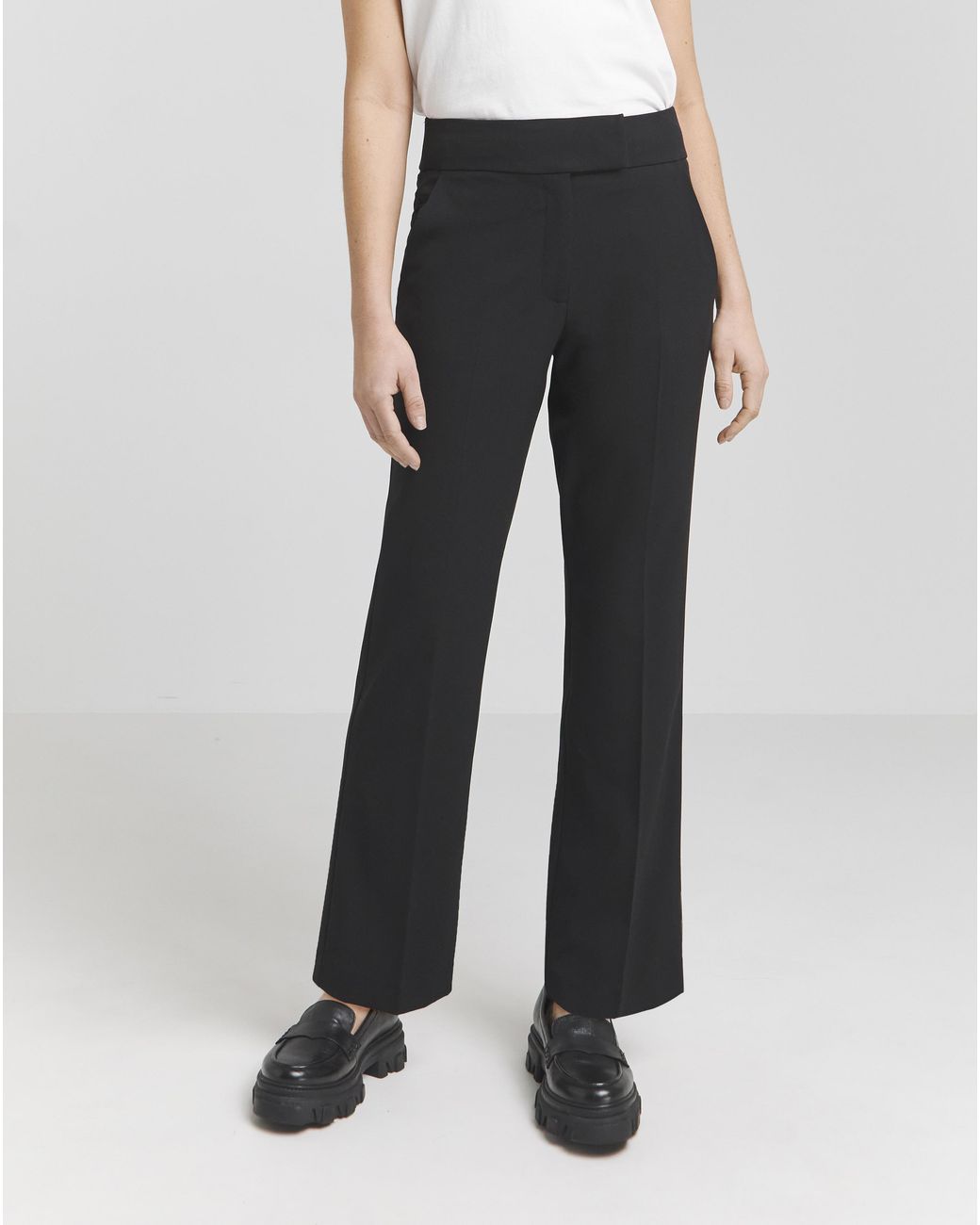 Simply Be Black Magisculpt Straight Leg Long