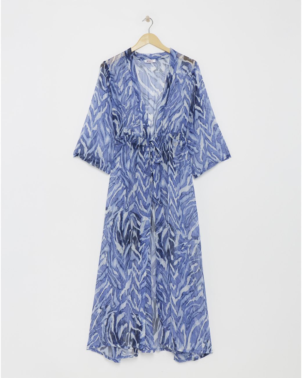 MAGISCULPT Blue Open Beach Kaftan
