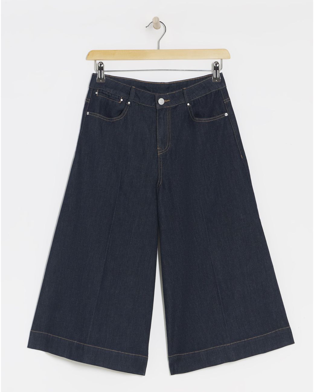 Simply Be Blue Culotte Jeans