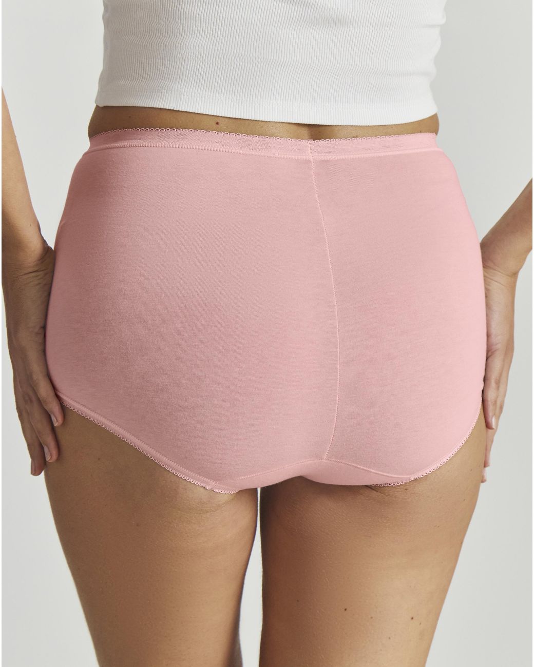 Sloggi Pink 3Pk Basic Maxi Briefs Multi