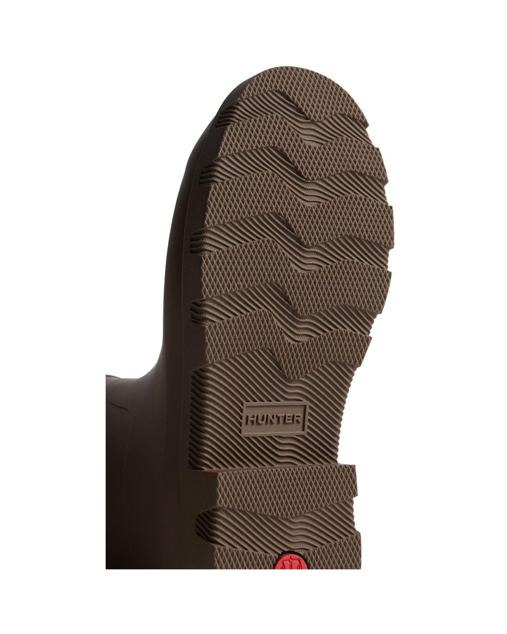 Hunter Brown Downpour Short Boot
