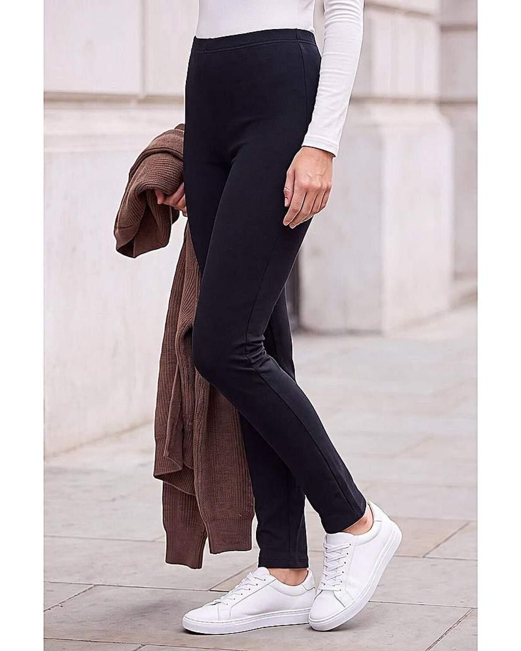 Roman Blue Roman Fleece Lined Legging
