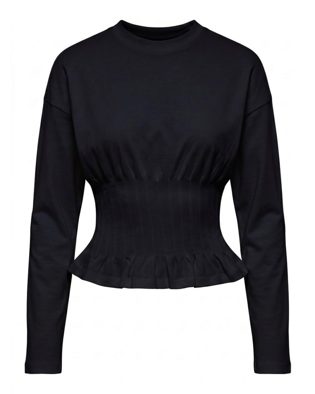 ONLY Blue Marie Corsage Jersey Top