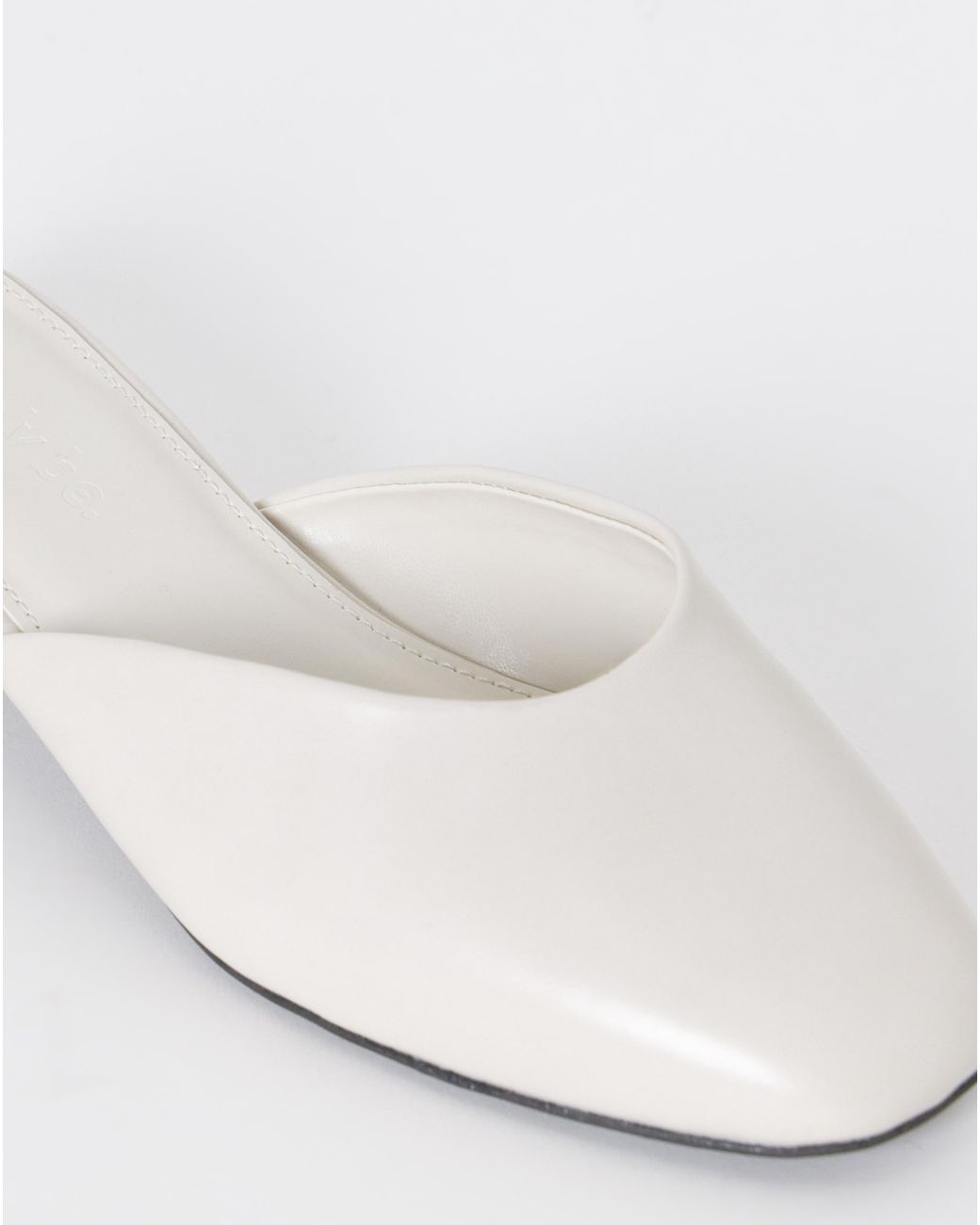 Simply Be Blue Lisa Block Heel Mules Wide Fit